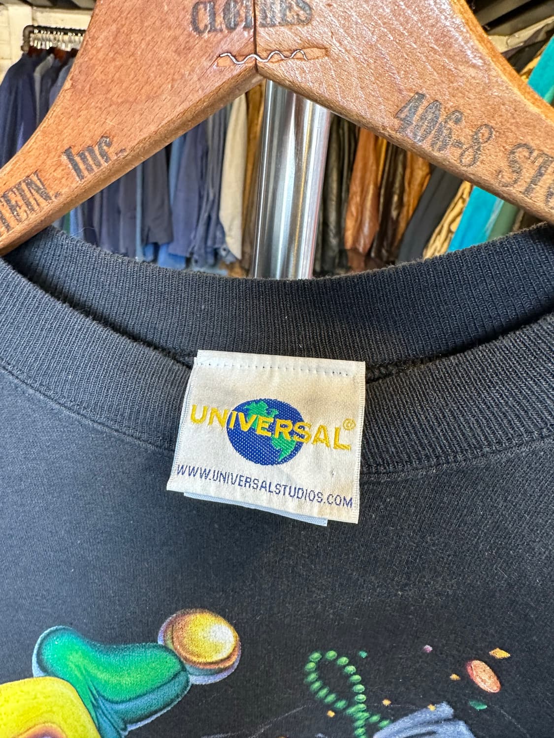 00s 유니버셜스튜디오 페인팅 스웻셔츠 2001 상품이미지8