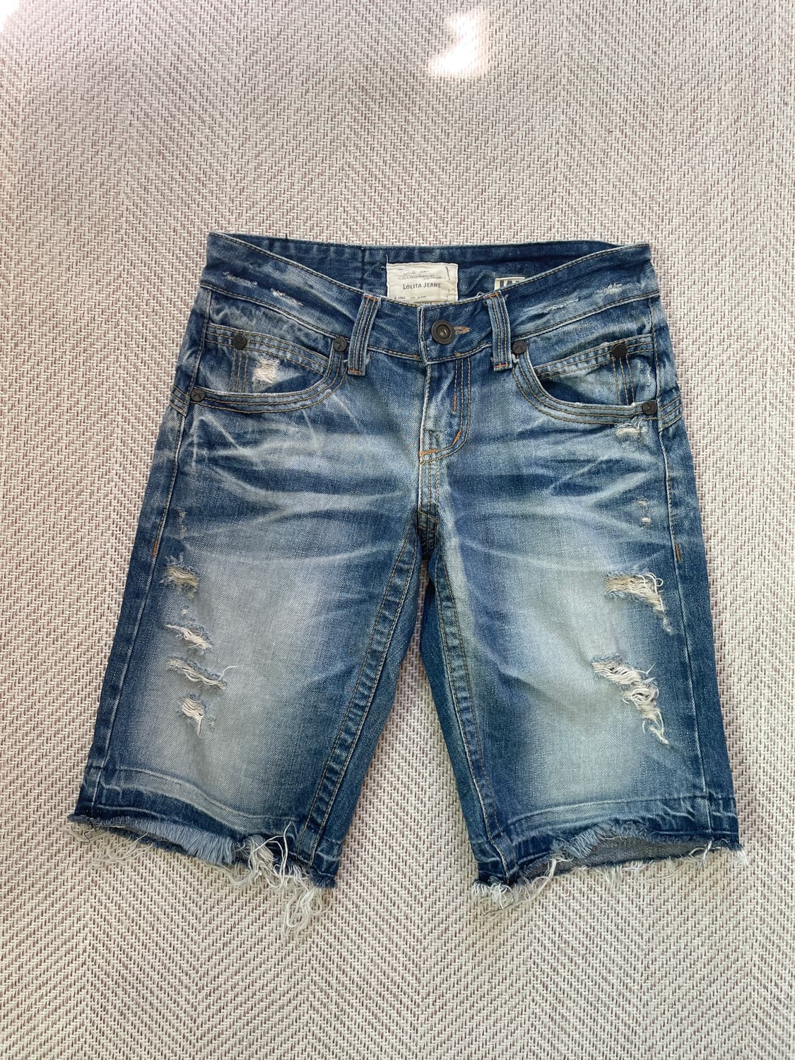 빈티지 Lolita jeans 디스트로이드 쇼츠  상품이미지3