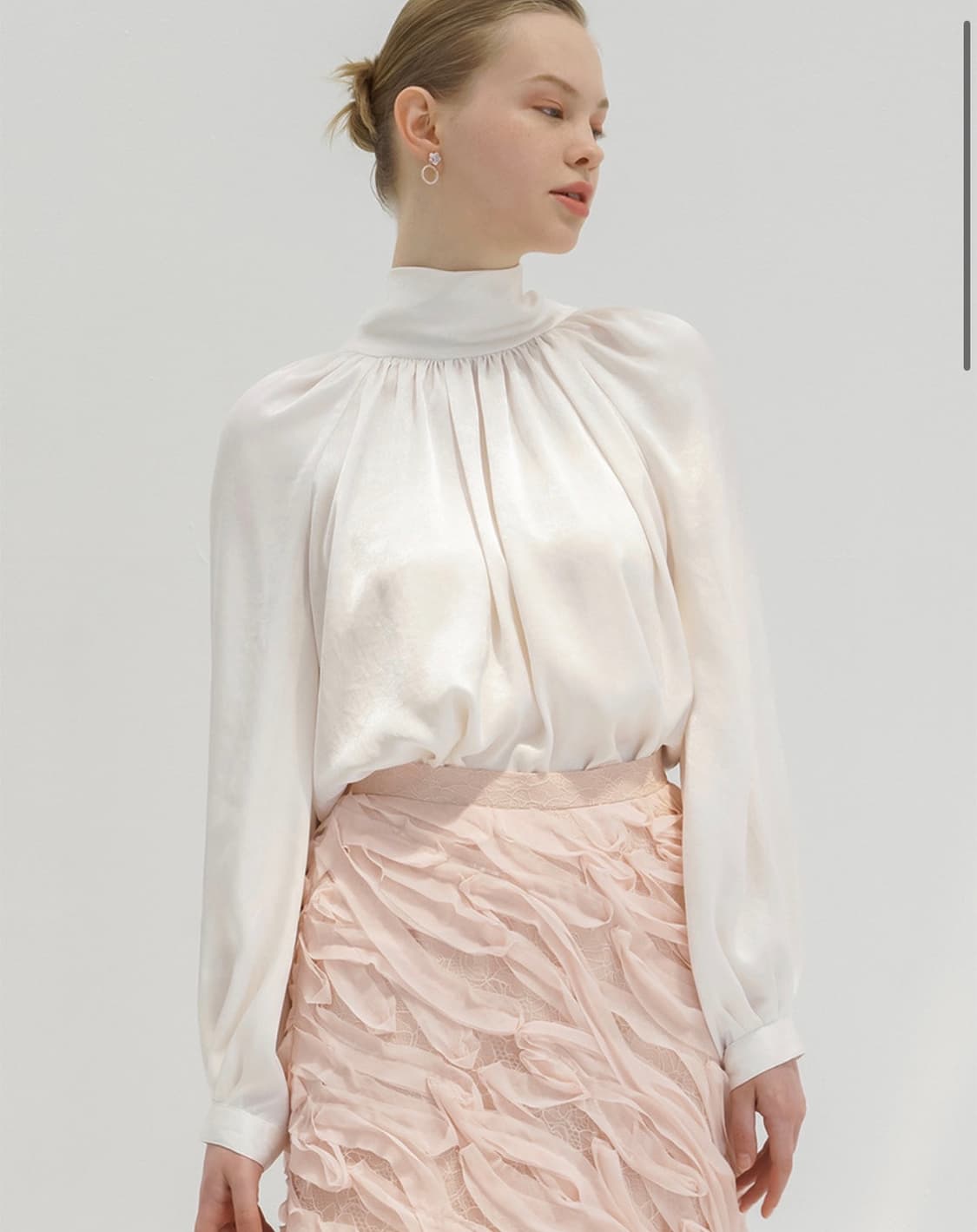 신시얼리준 실크 블라우스 모나코 셔츠 상품이미지2