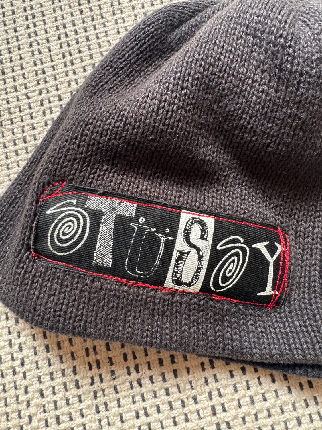 90s USA 스투시 비니 상품이미지2