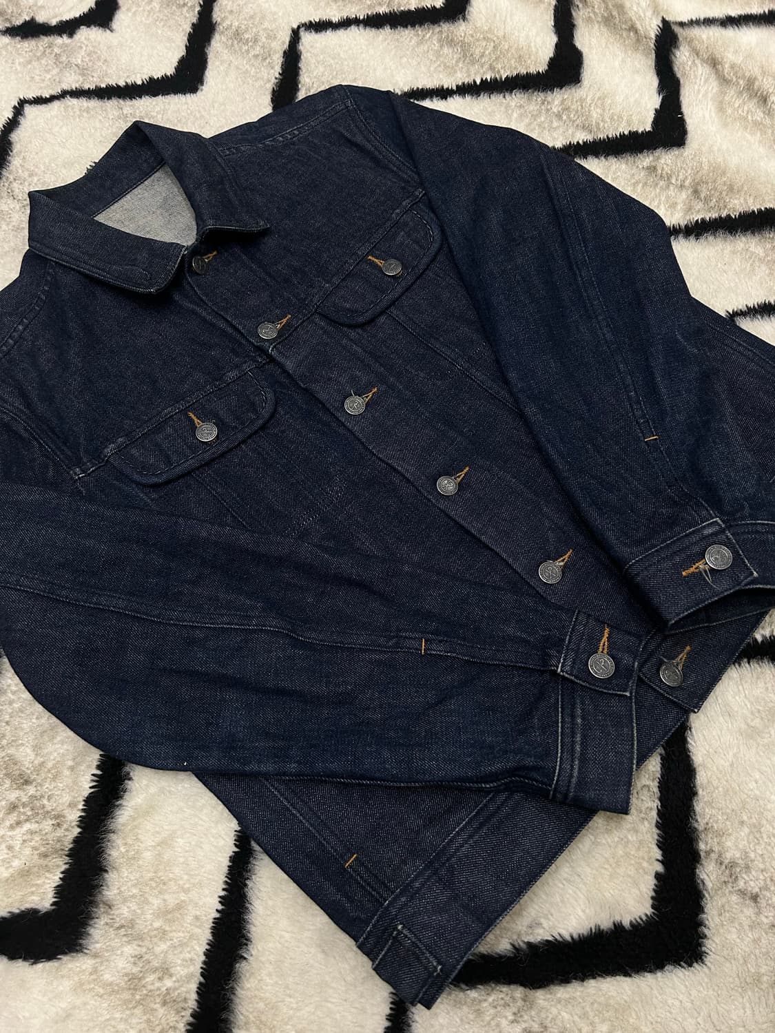 [L]A.P.C 데님 트러커 자켓/인디고 상품이미지2