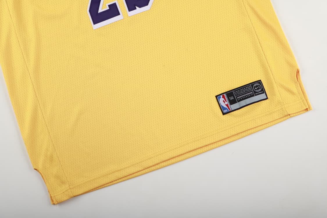 [XL] 나이키 NBA LA레이커스 르브론 제임스 스윙맨 져지 상품이미지3