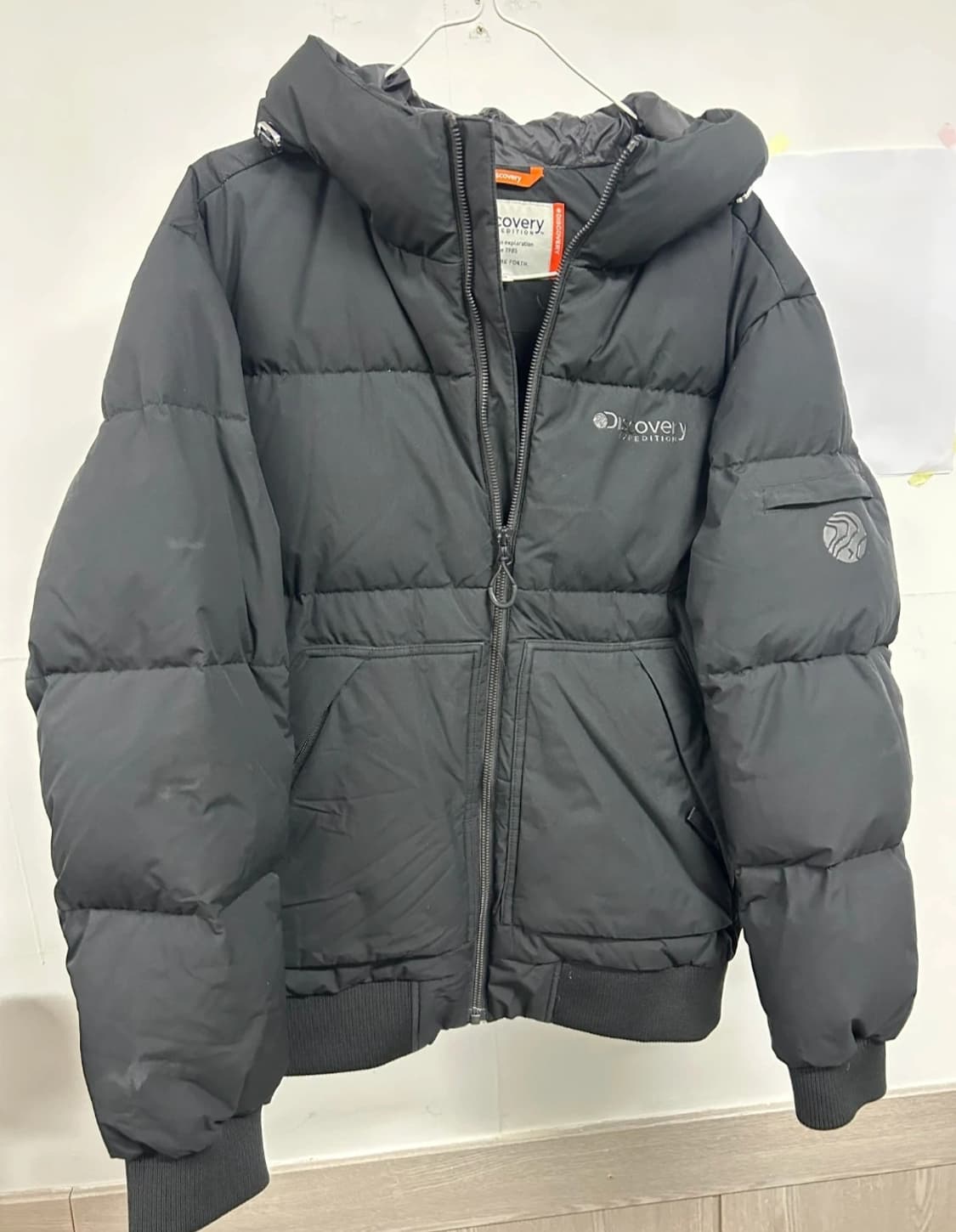 디스커버리 덕다운 패딩 90 블랙 상품이미지2