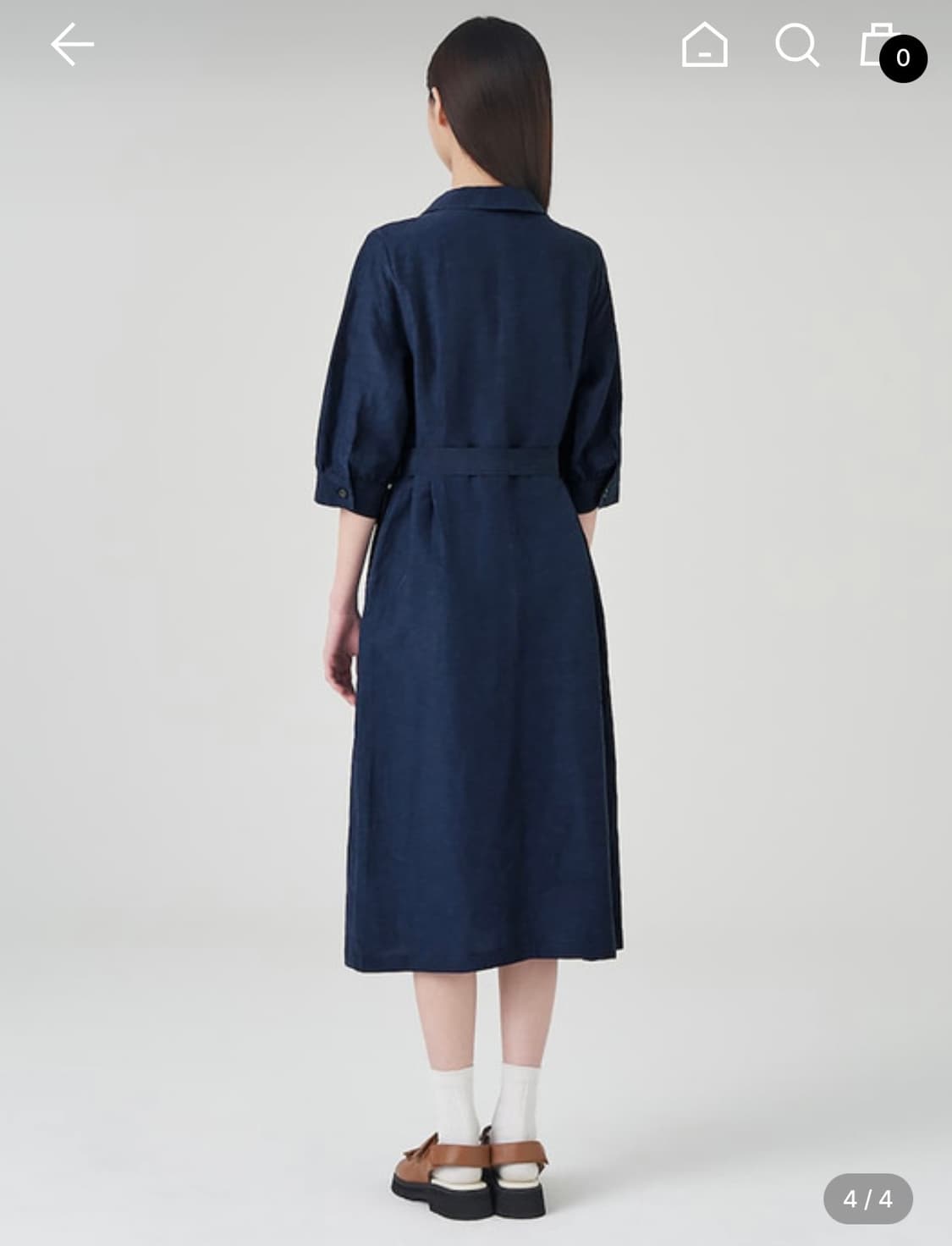 Beanpole  빈폴 레이디스 린넨블렌드 원피스 상품이미지2