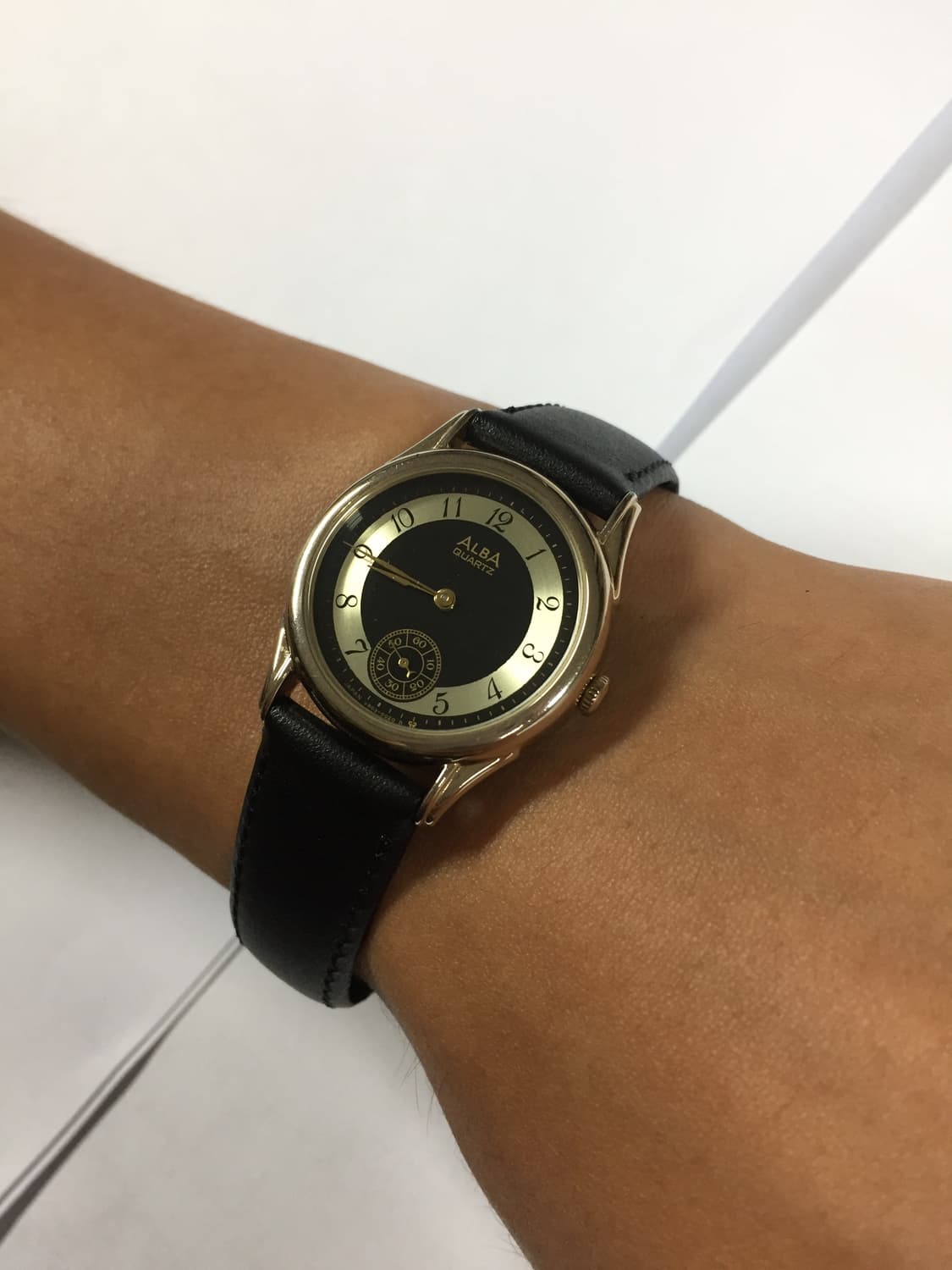 90s seiko alba quatz combi gold 상품이미지1