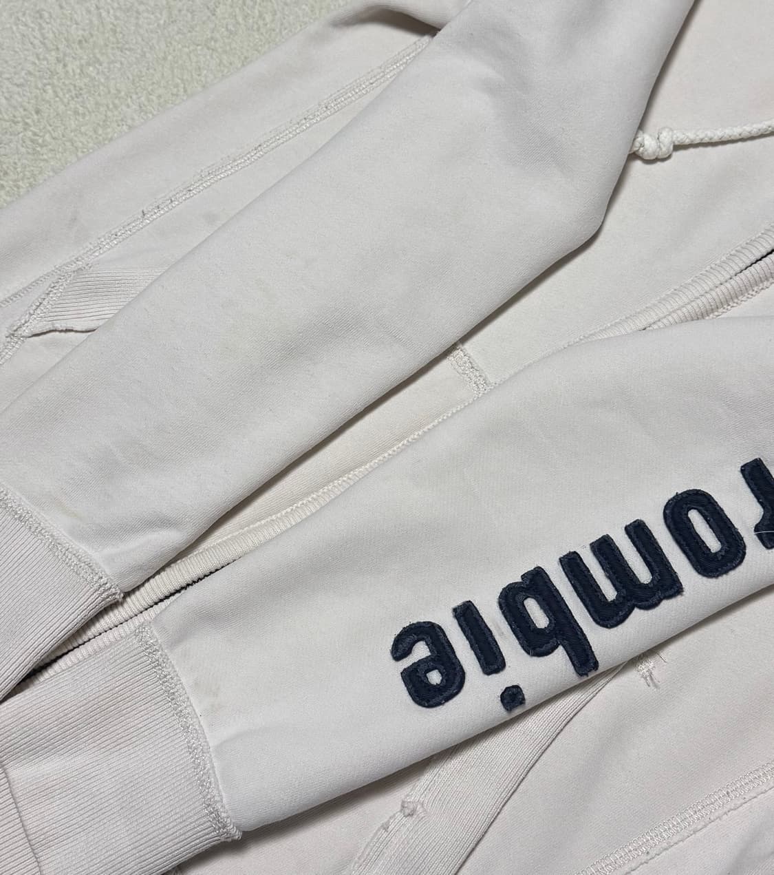 아베크롬비 연베이지 멜란지 후드집업 상품이미지4