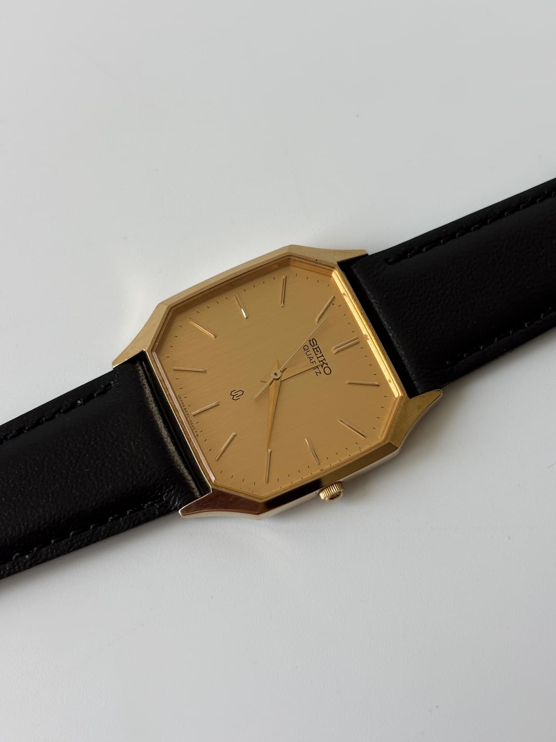 세이코 1980년대 Chariot 골드 탱크 쿼츠 남성 상품이미지2