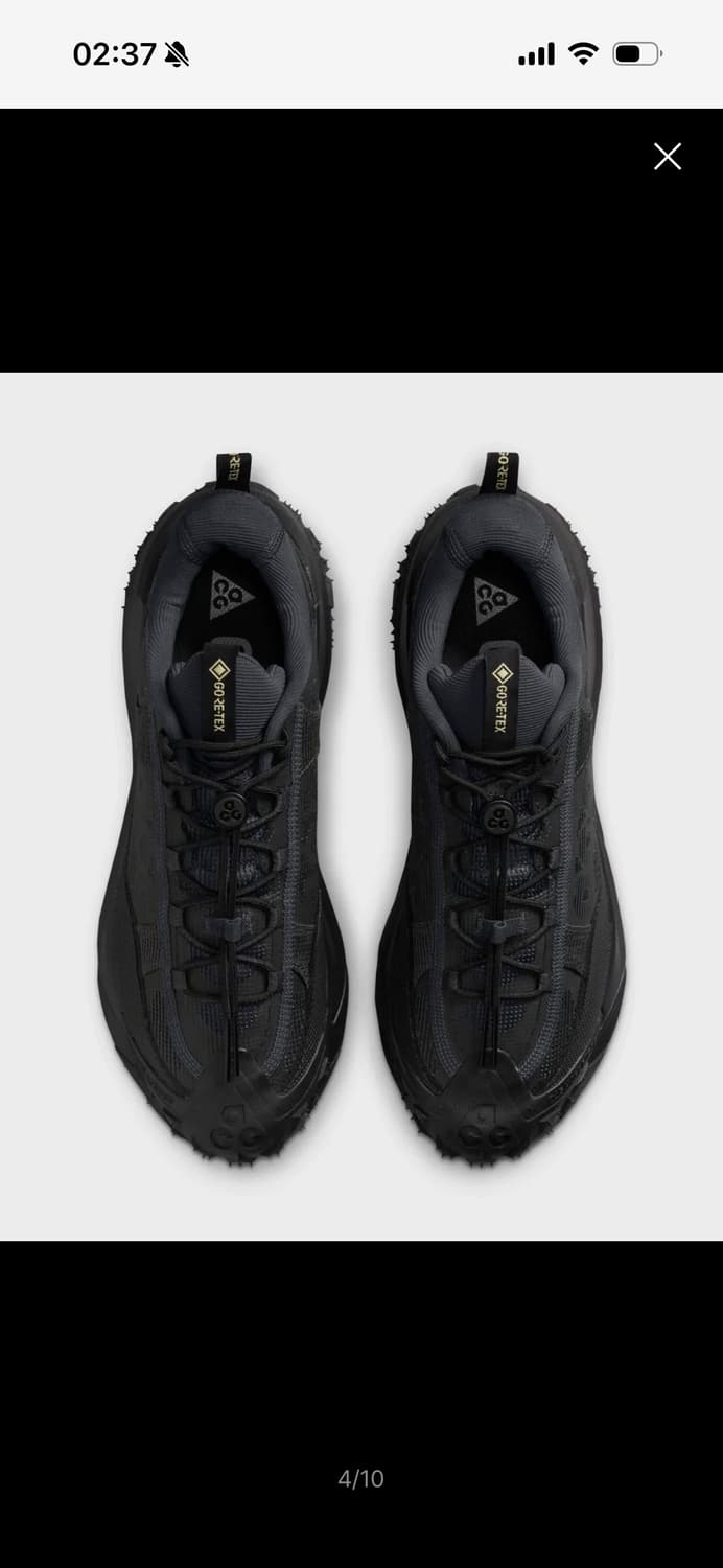 나이키 ACG 마운틴 플라이 2 로우 GORE-TEX 블랙 230 상품이미지3