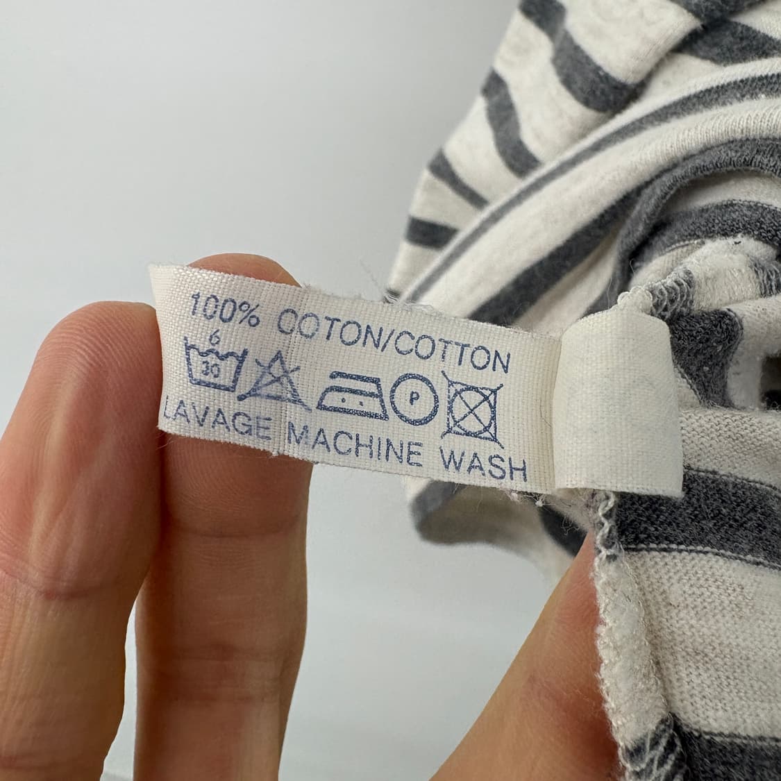 세인트 제임스 단가라 반팔 티셔츠 스트라이프 여성 L 상품이미지5