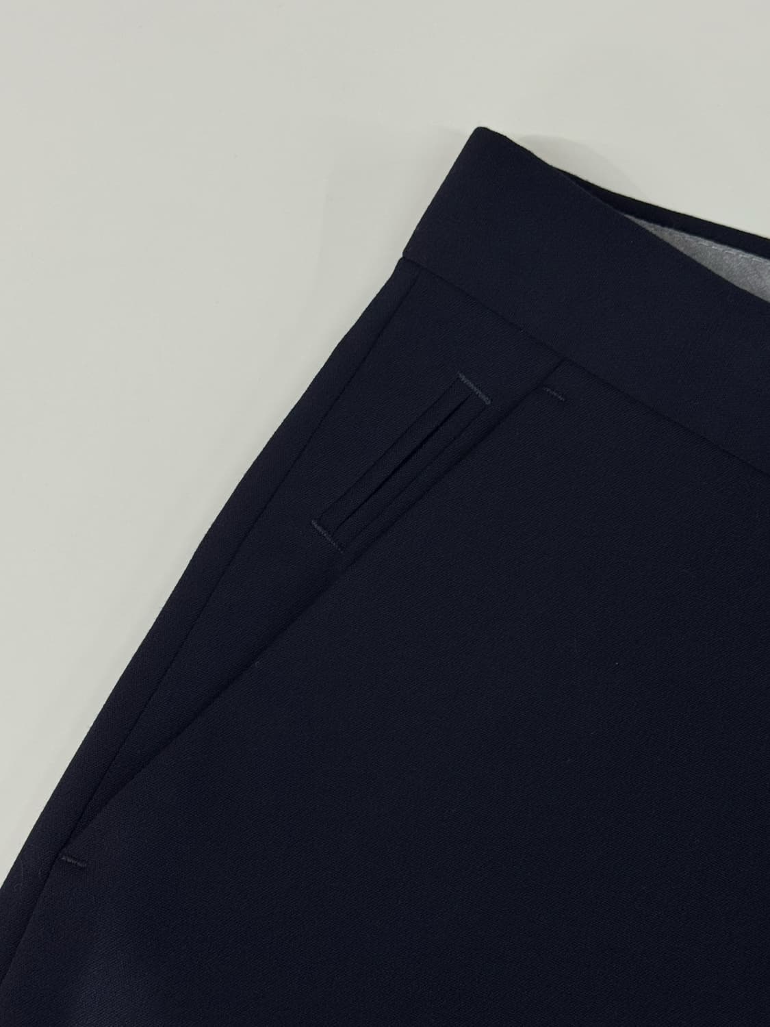 ZARA 정장 슬랙스 팬츠 네이비 상품이미지5