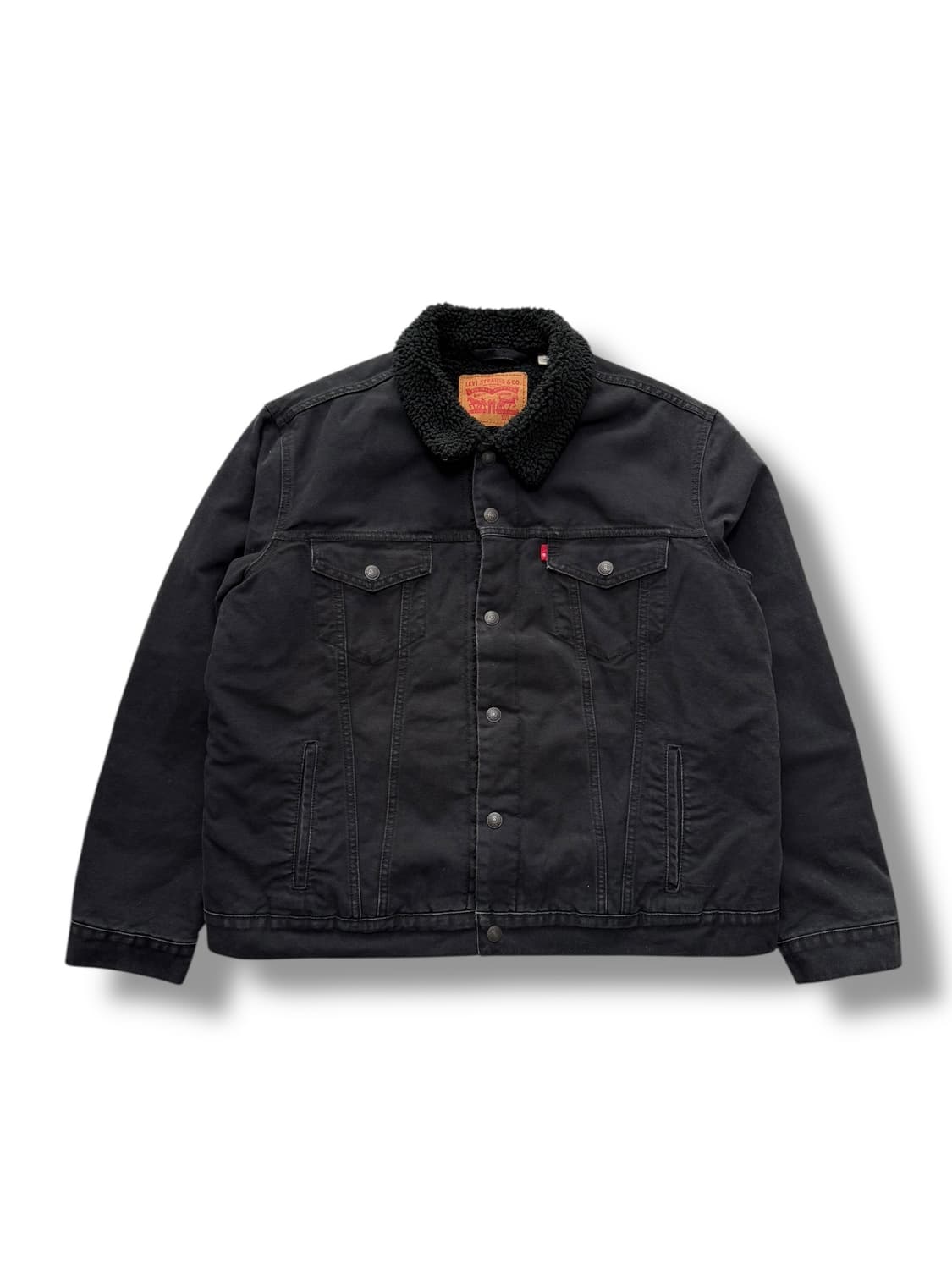 리바이스 블랙 쉐르파 자켓 상품이미지1