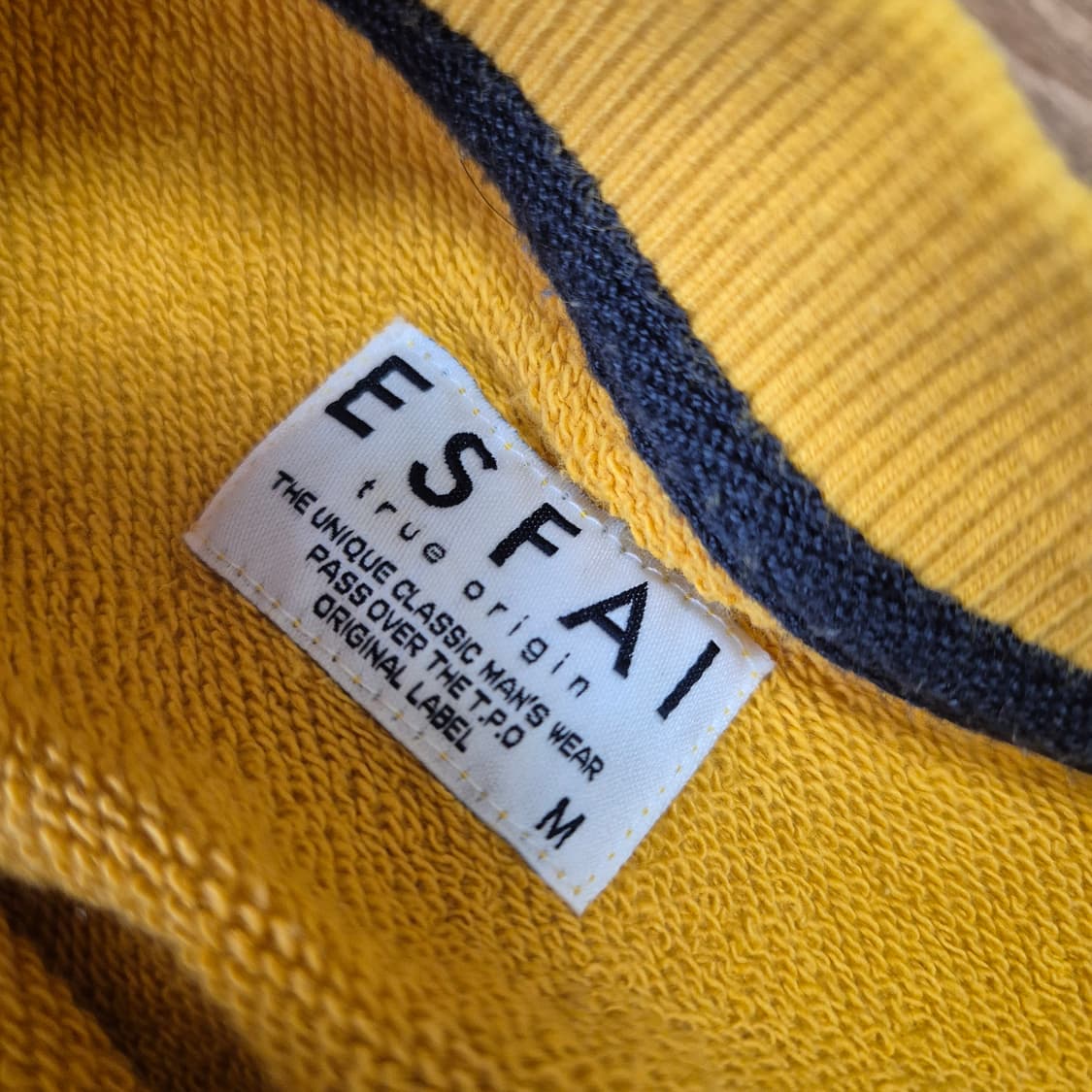 에스파이 스웻 옐로우 M 100 상품이미지3