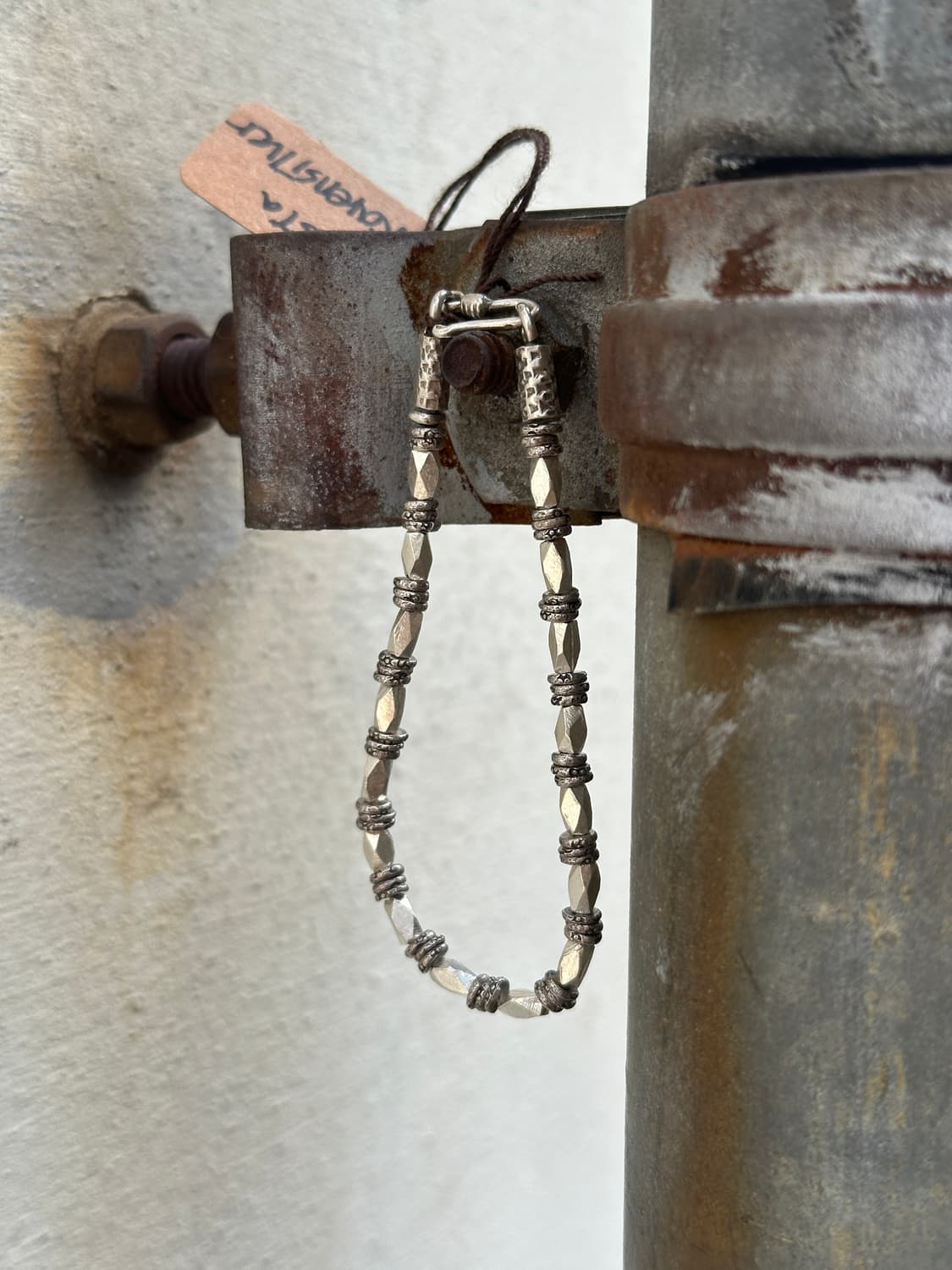 Faceted Beads Karen Silver Bracelet 상품이미지2