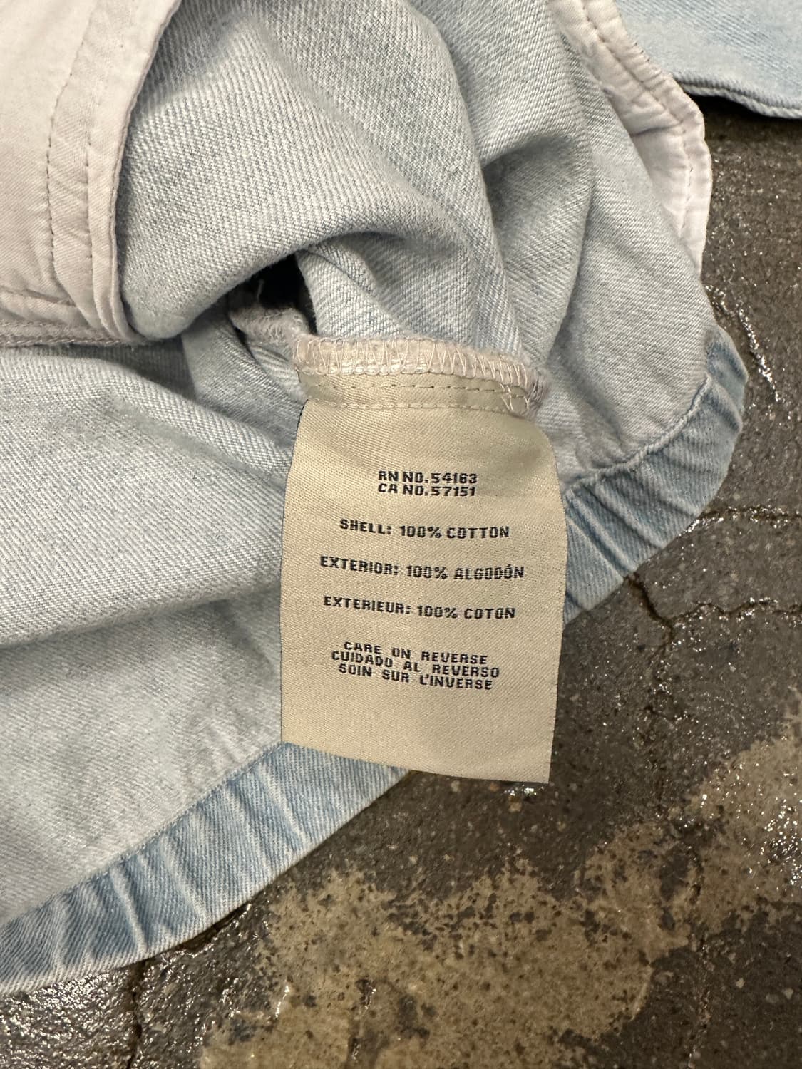 리바이스 아노락 데님 XL 상품이미지7