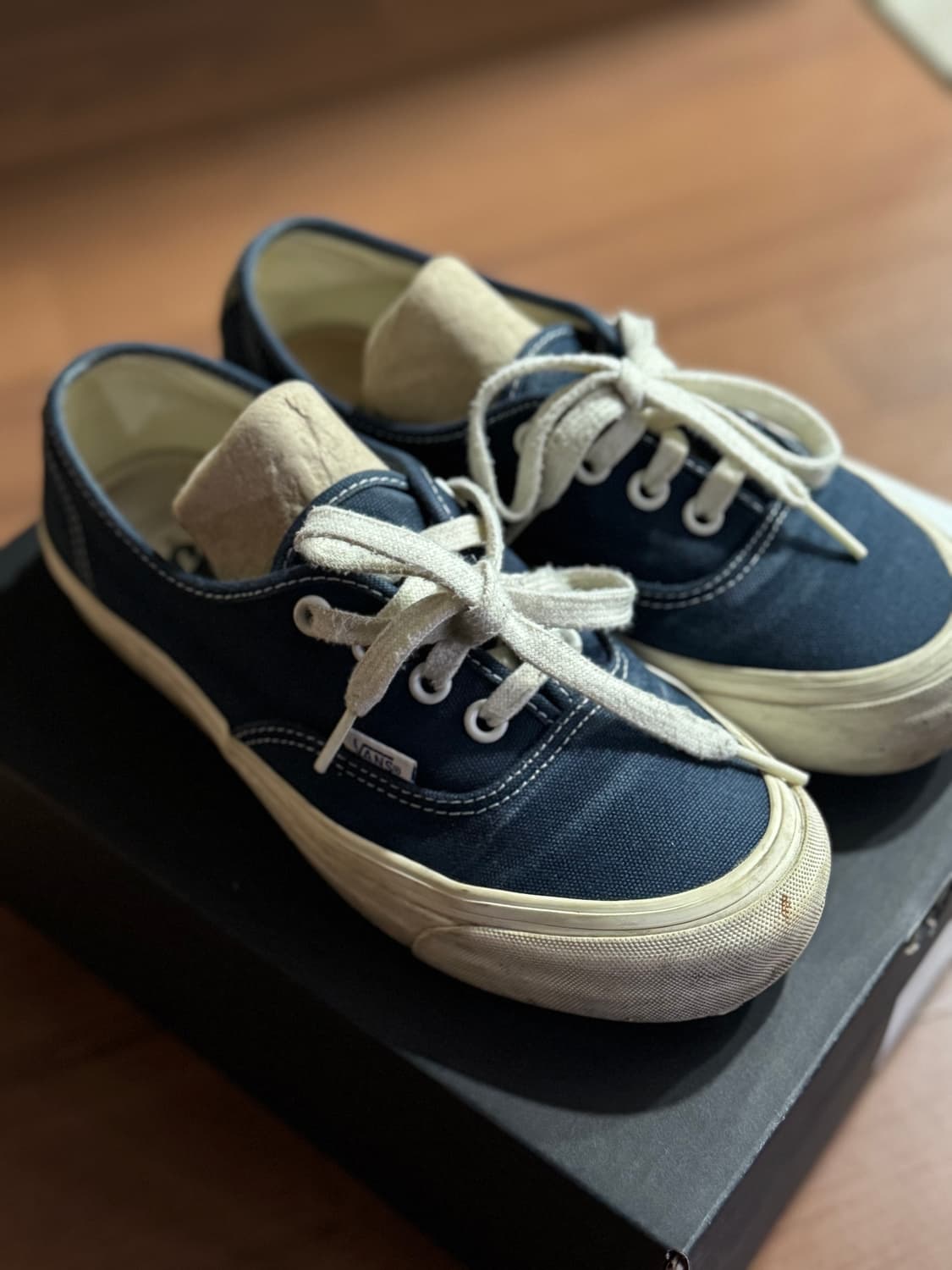 반스 볼트 어센틱 구버전 네이비 상품이미지2