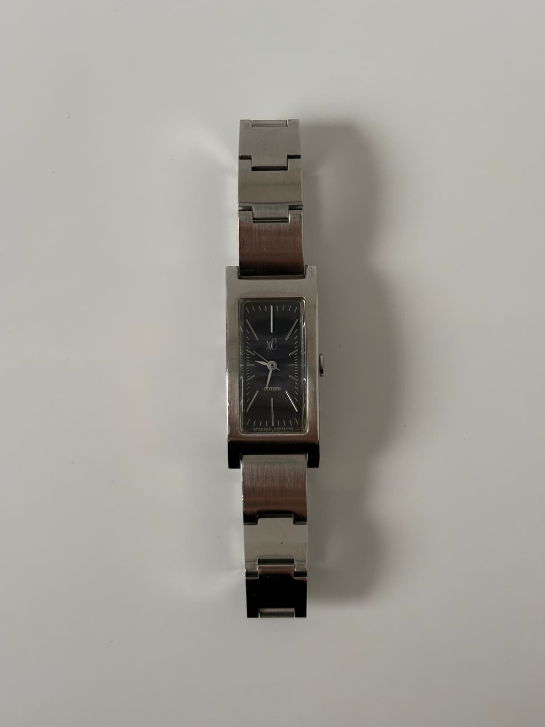 1990s XC Navy Dial Square Ladies Quartz 상품이미지3