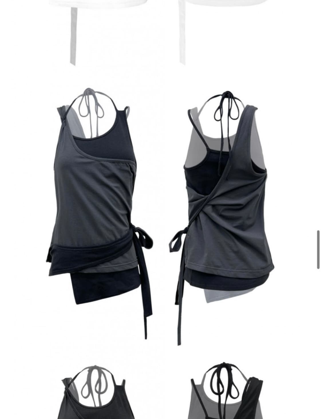 나체 멀티웨이 슬리브리스 multway layered sleeveless 상품이미지1