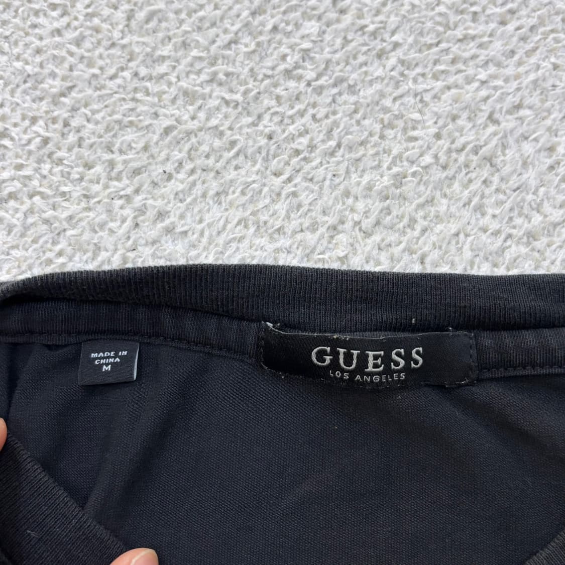 M 게스 삼각로고 반팔 티셔츠 0420E 상품이미지3