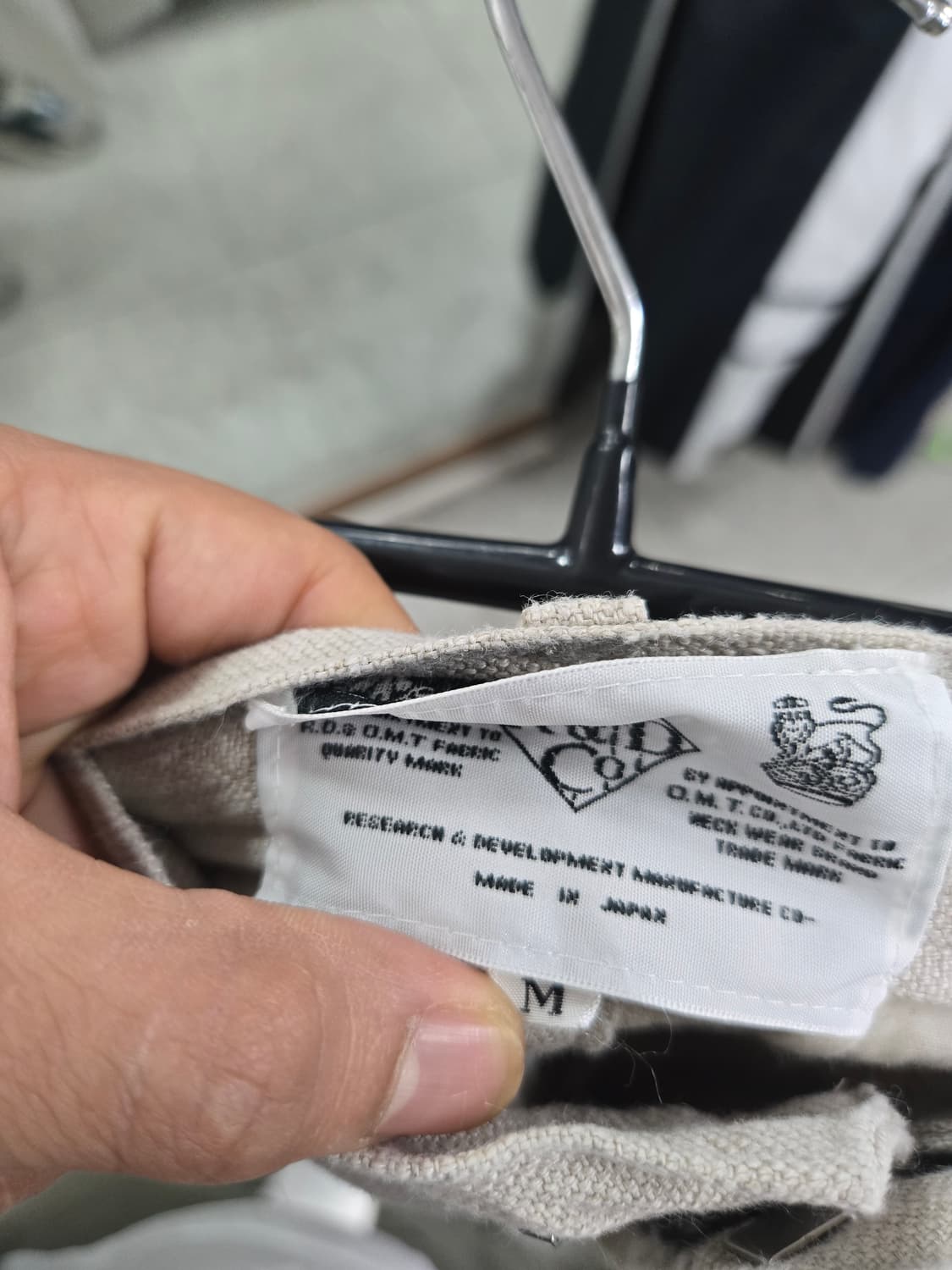 R&D.M CO 리넨 팬츠 31-32 상품이미지2