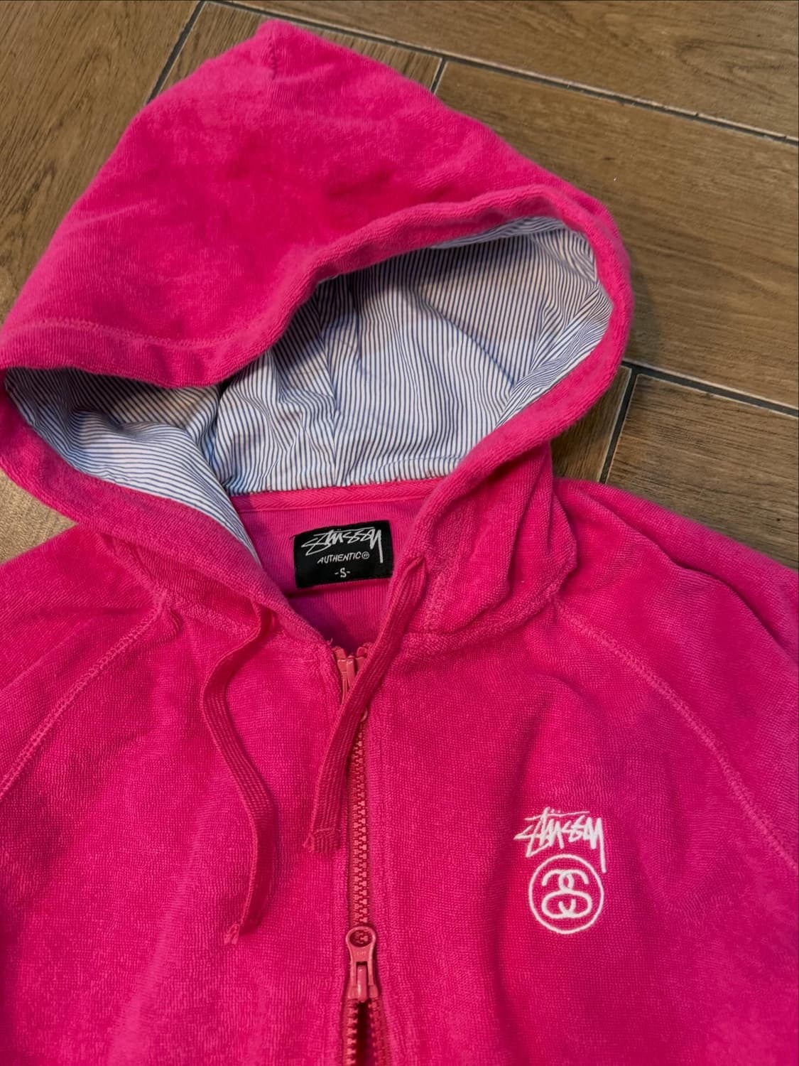 Stussy Pink Two-Way Hood Zip-Up 상품이미지9