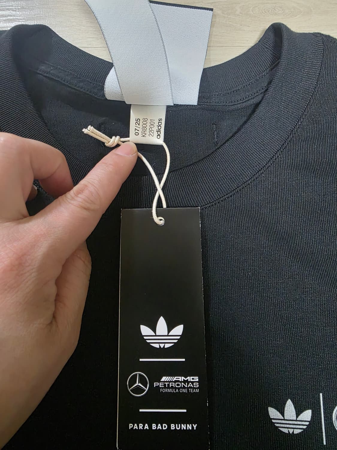 아디다스 메르세데스 AMG F1 레이싱 티셔츠 상품이미지9
