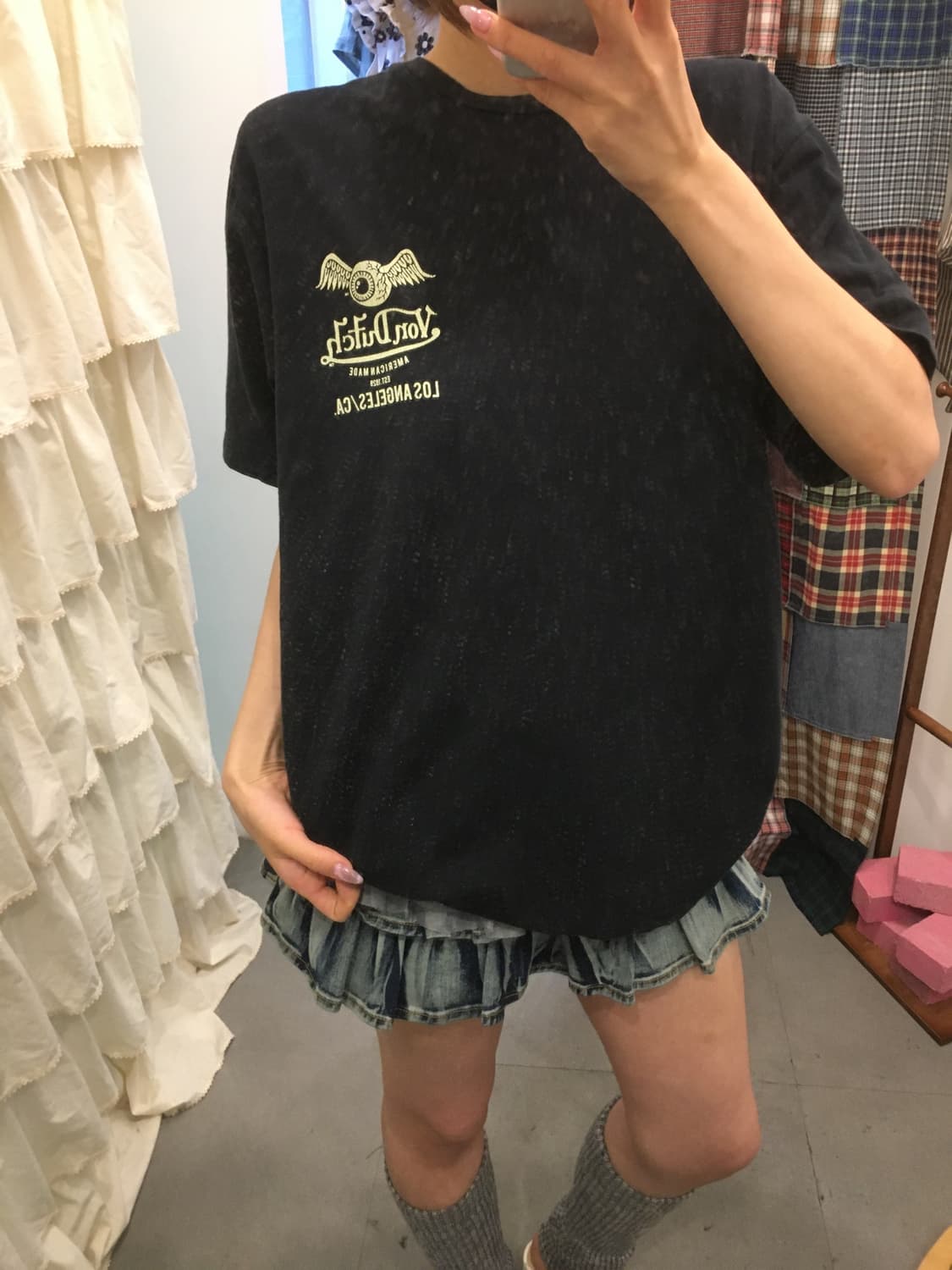 본더치 백 빅로고 티셔츠 상품이미지3