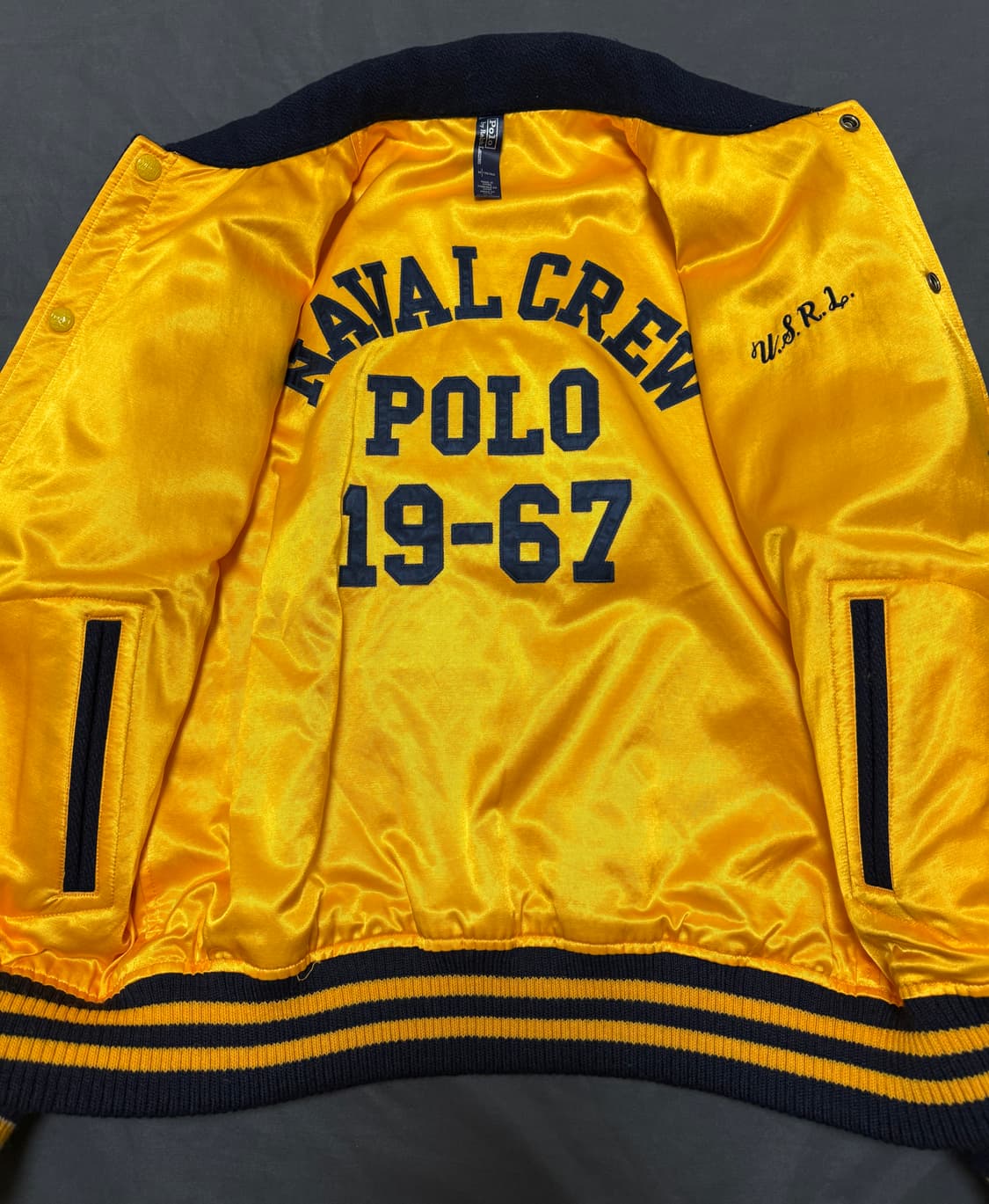 폴로 랄프로렌 리버시블 바시티 자켓 상품이미지4