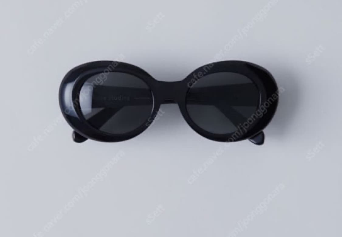 아크네 스튜디오 머스탱 오벌 선글라스 블랙 상품이미지1