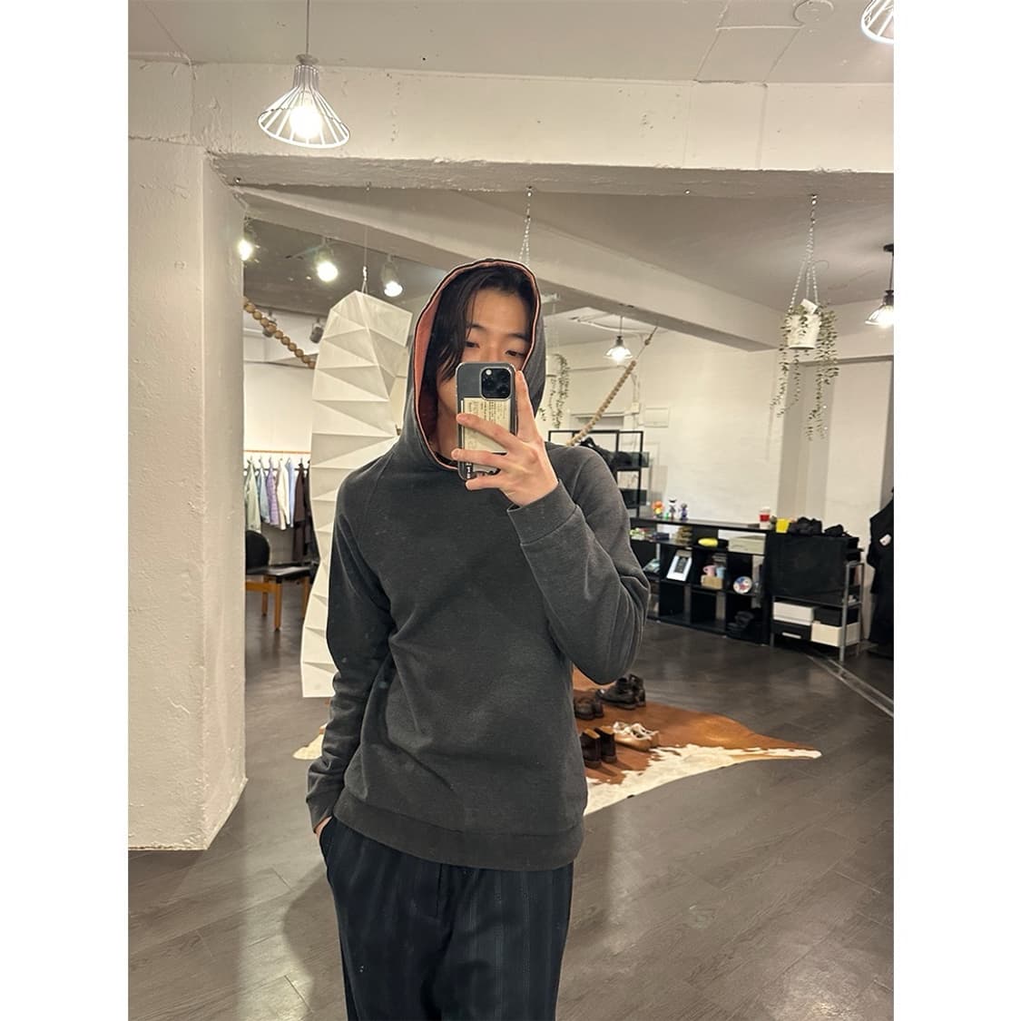 라프시몬스 그래픽 후드티셔츠 상품이미지4