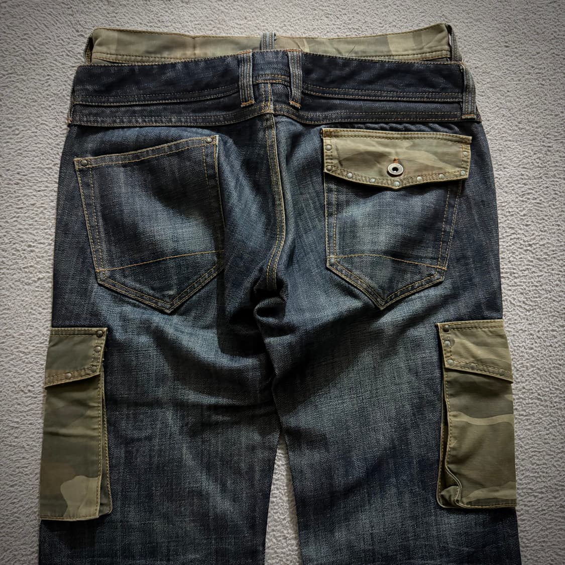 Hideaways camo layered pants 상품이미지6