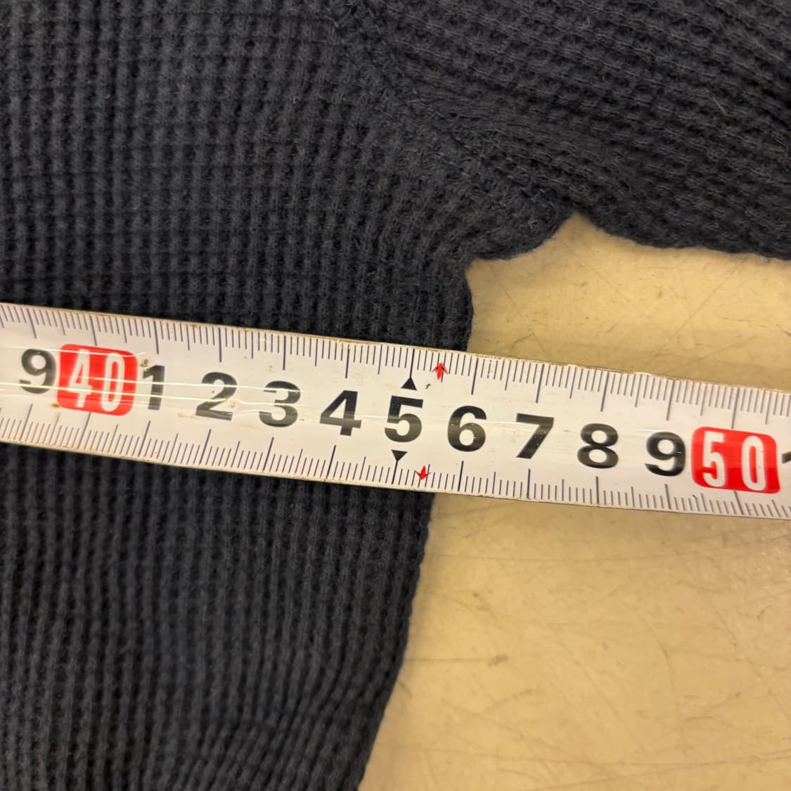 폴로 랄프로렌 네이비 와플 니트 롱슬리브 상품이미지5