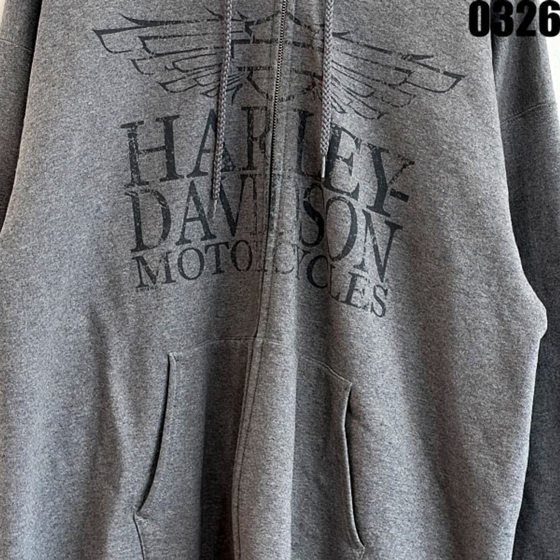 할리데이비슨 모터사이클즈 정품 후드집업 100-105 0326 상품이미지4