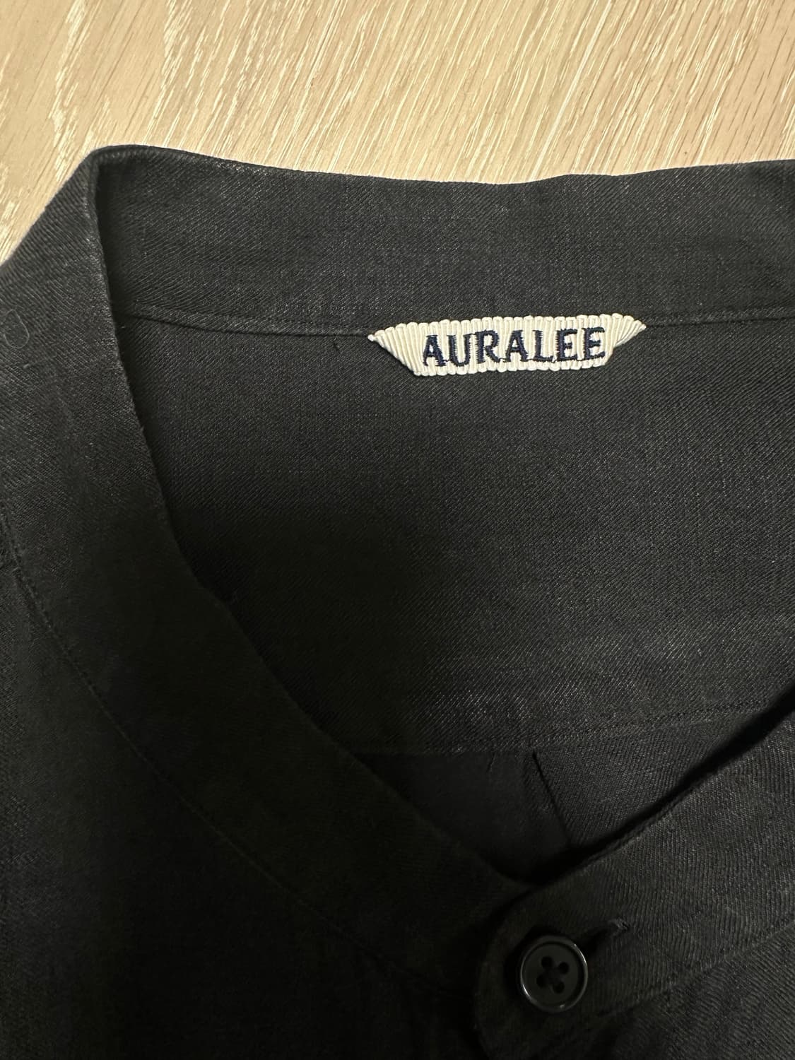 오라리 AURALEE 린넨 셔츠 상품이미지6