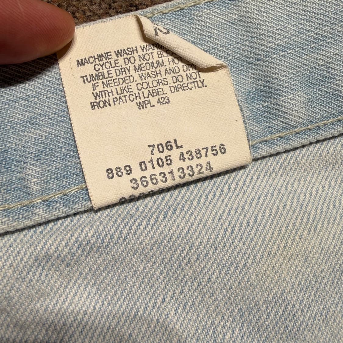 리바이스 00s 데님 카펜터 쇼츠 반바지 32 상품이미지4