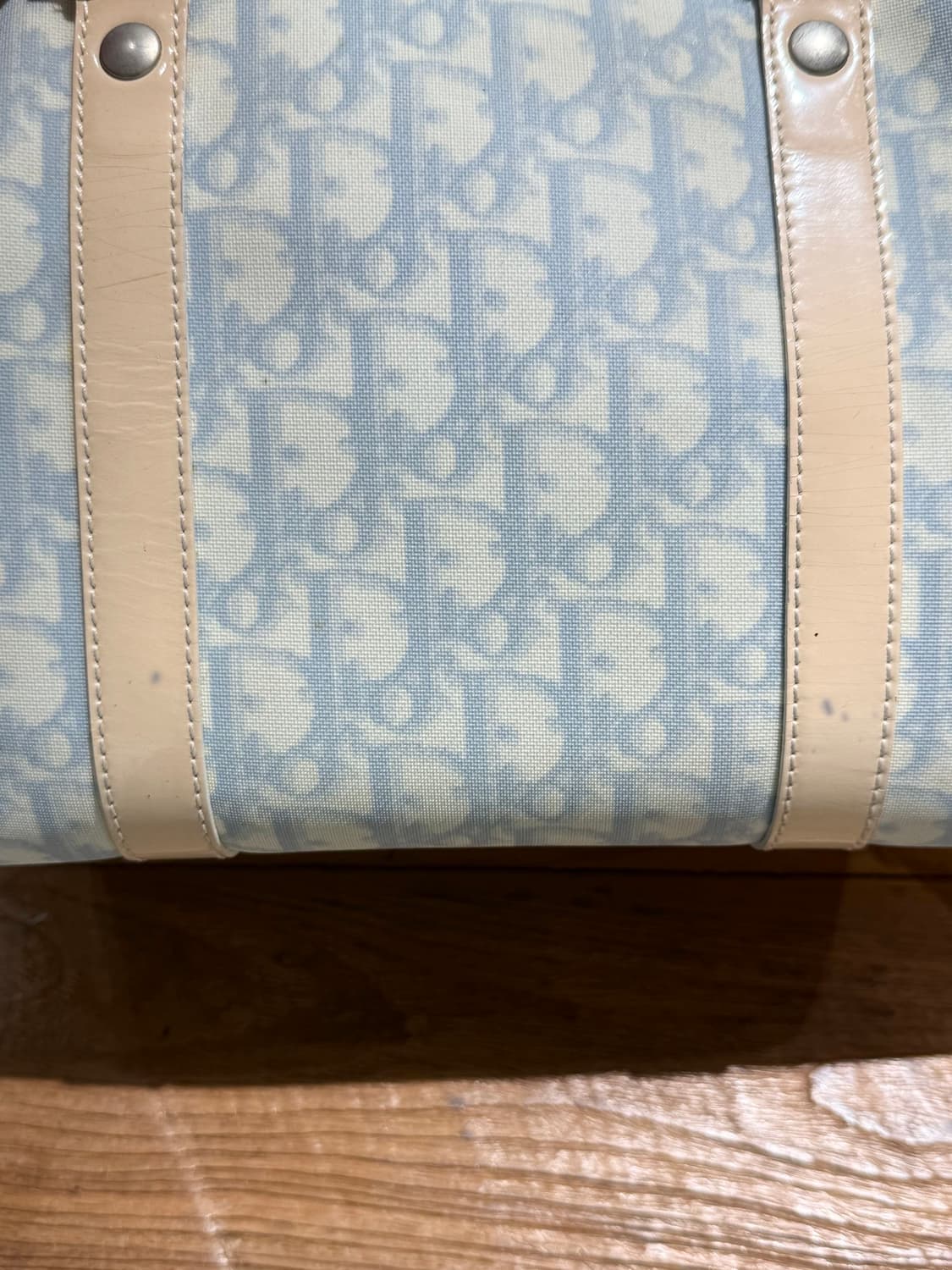 크리스찬 디올 스카이블루 오블리크 보스턴백 상품이미지9