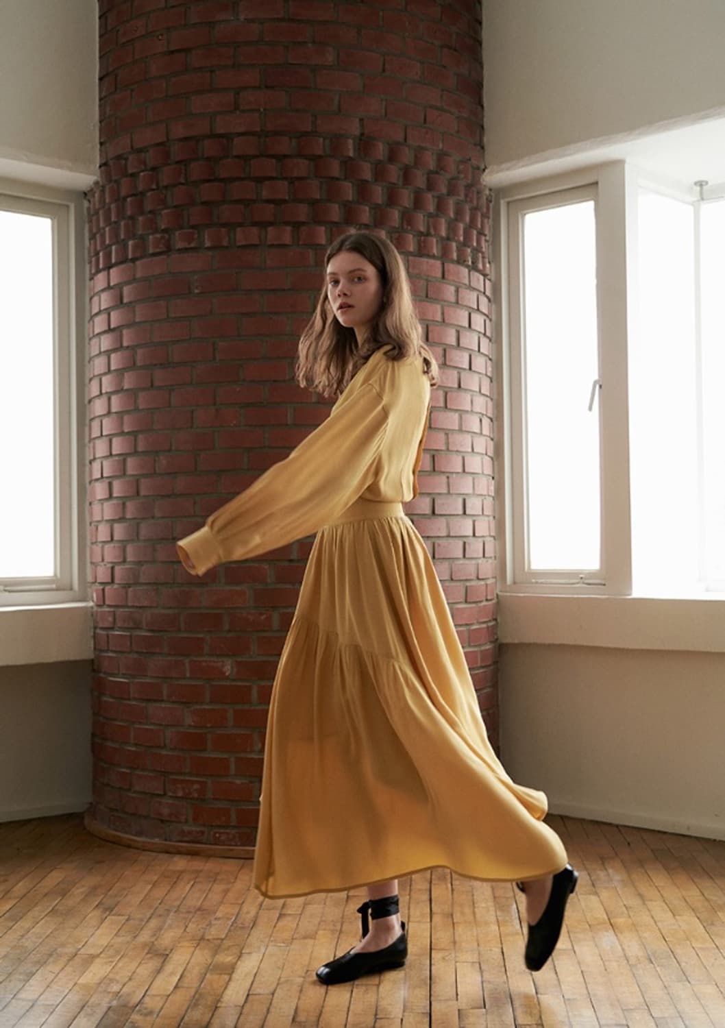 오버듀플레어 레이어 플레어 원피스 상품이미지1