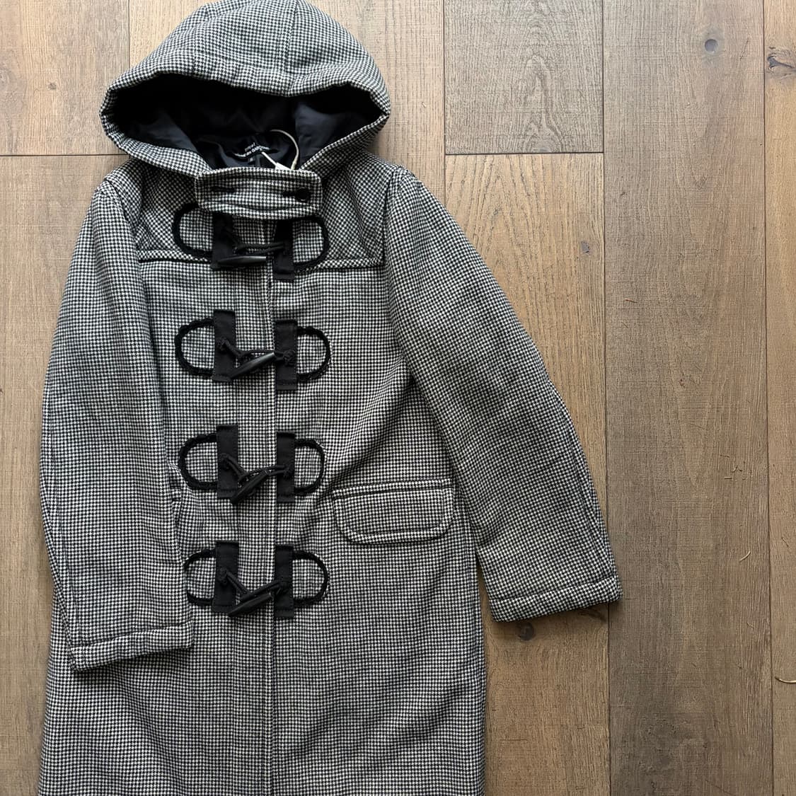 Check Closing Detail Toggle Coat 상품이미지7