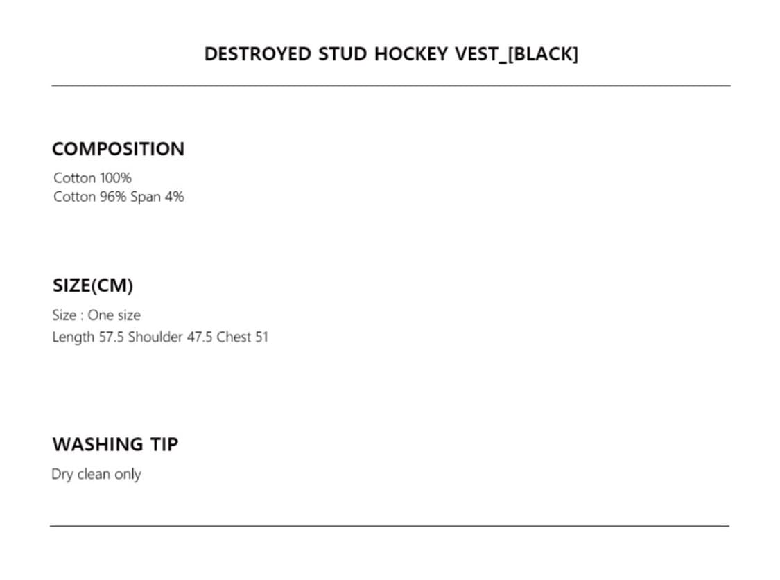 LECYTO 레씨토 스터드 슬리브리스 베스트 상품이미지3