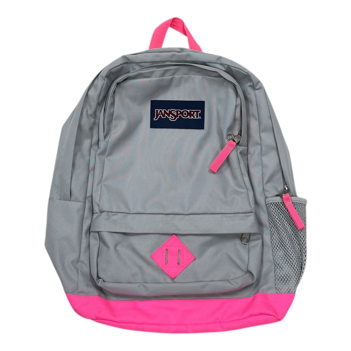 잔스포츠 빈티지 돼지코 그레이 핑크 회핑 백팩 가방 상품이미지1