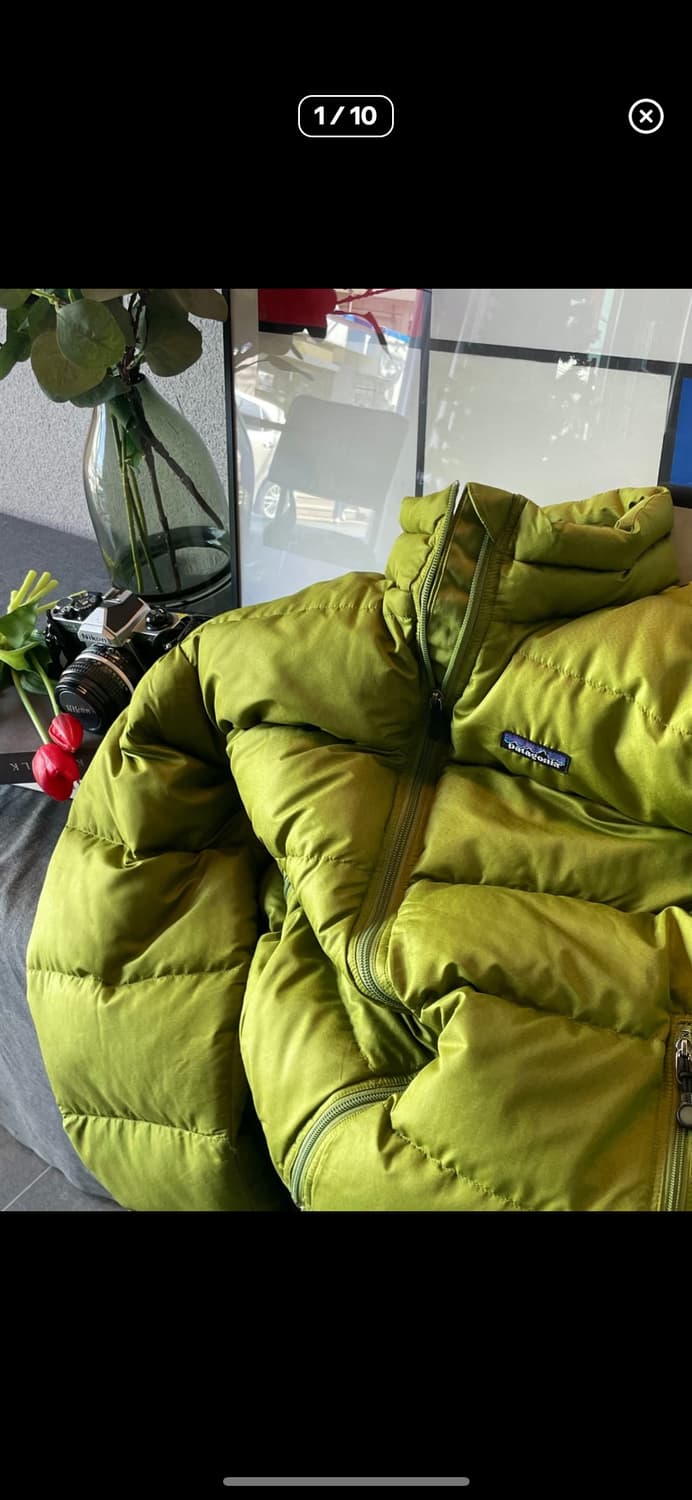 파타고니아 패커블 패딩 그린 m 구매합니다 상품이미지1
