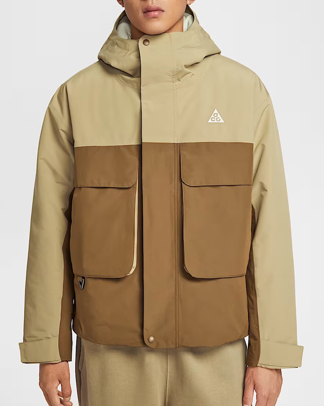 새상품)나이키 ACG 프리마로프트 스컬 피크 스톰핏 자켓 카키 베이지 M 상품이미지1