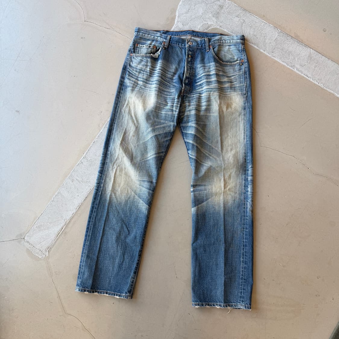 97s 리바이스 501 데님 팬츠 상품이미지2