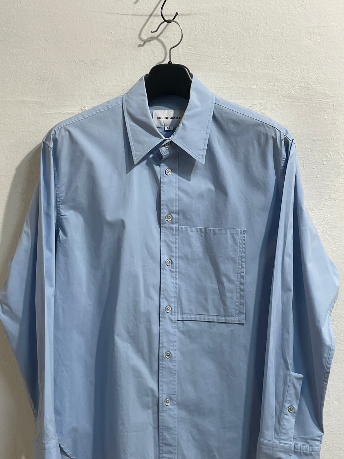 솔리드옴므 코튼 셔츠 상품이미지3