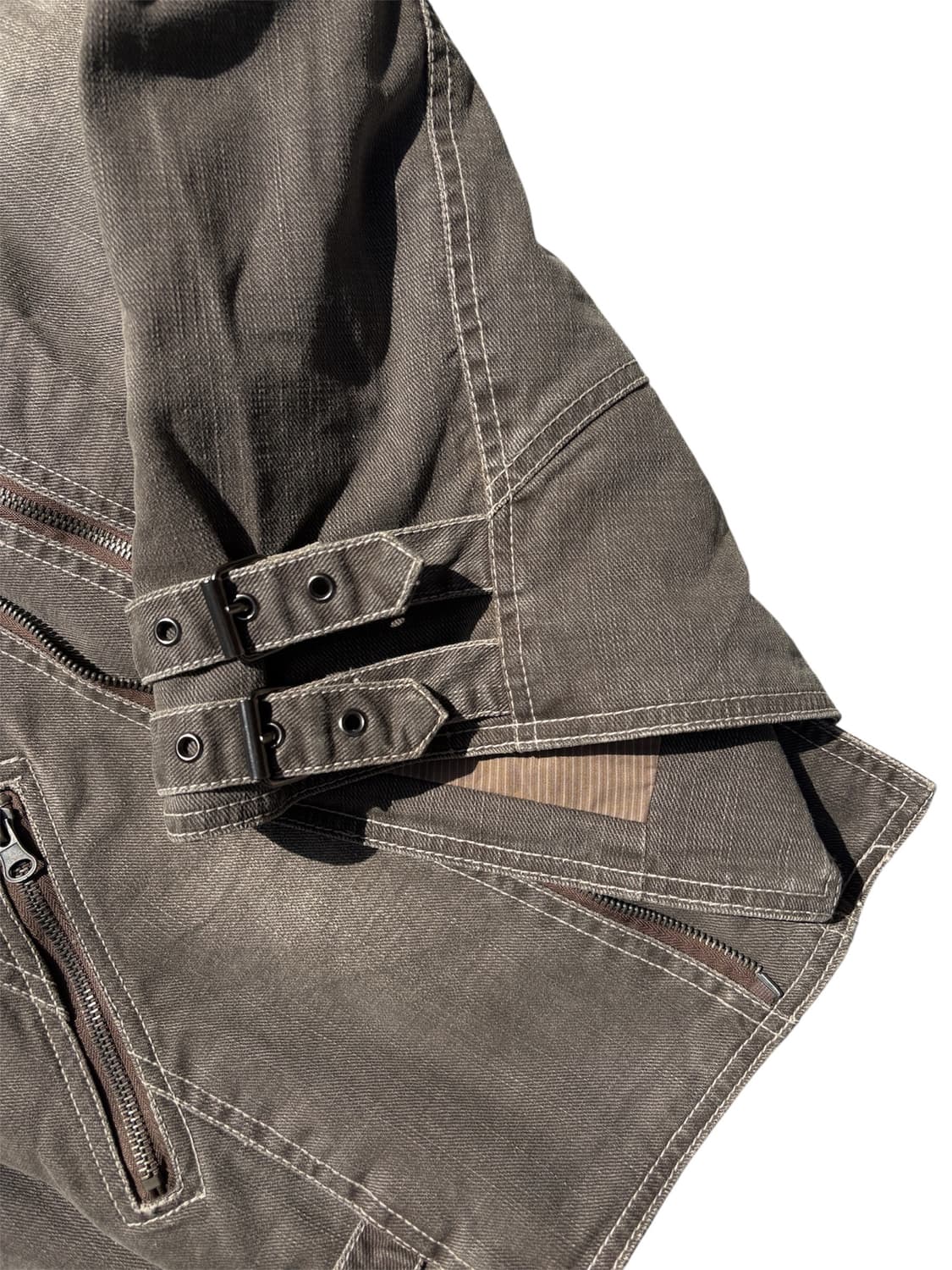 Allix washed denim rider jacket 상품이미지6