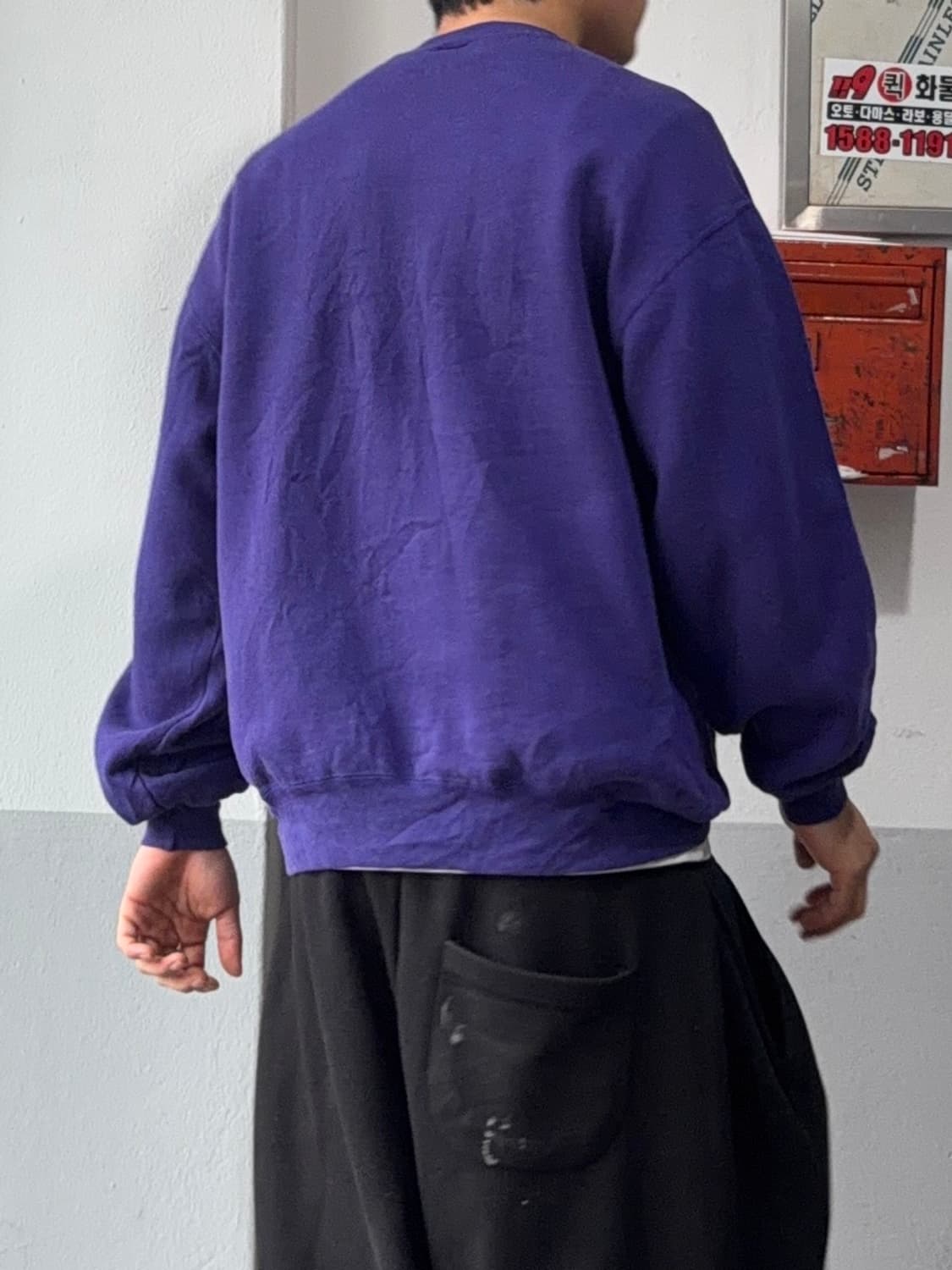 90‘s MADE IN USA 러셀 맨투맨 상품이미지3