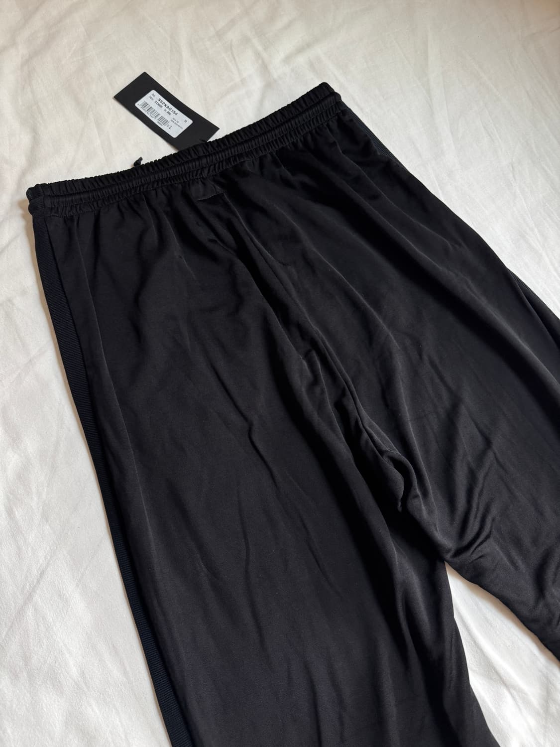 MM6 메종 마르지엘라 사이드라인 와이드 팬츠 블랙  Margiela 상품이미지6