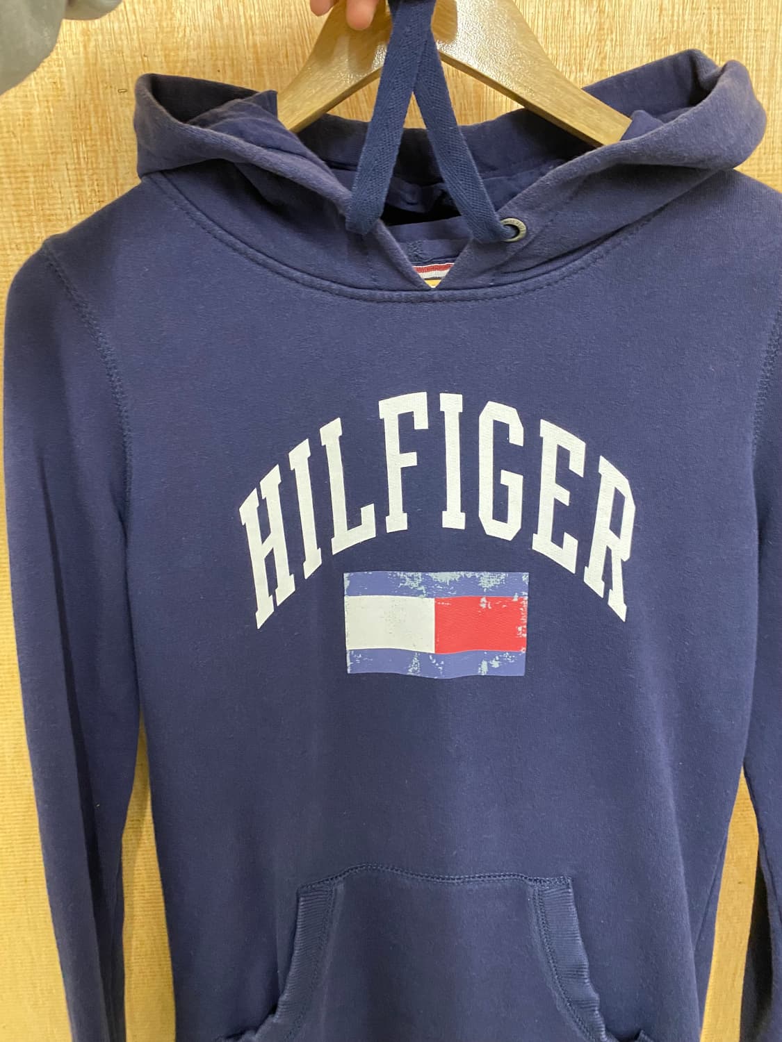 TOMMY HILFIGER y2k hoodie 타미 힐피거 딱붙핏 후드티 상품이미지4