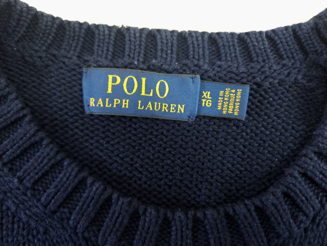 폴로 랄프로렌 아플리케 자수 니트(변요한 니트) 상품이미지4