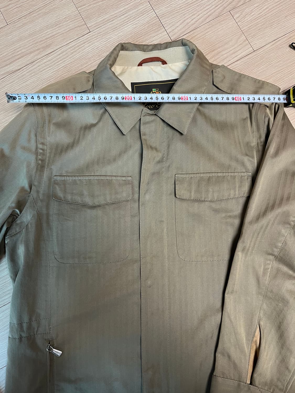 로로피아나 남성 필드 자켓 L 베이지/카키 정품 상품이미지6