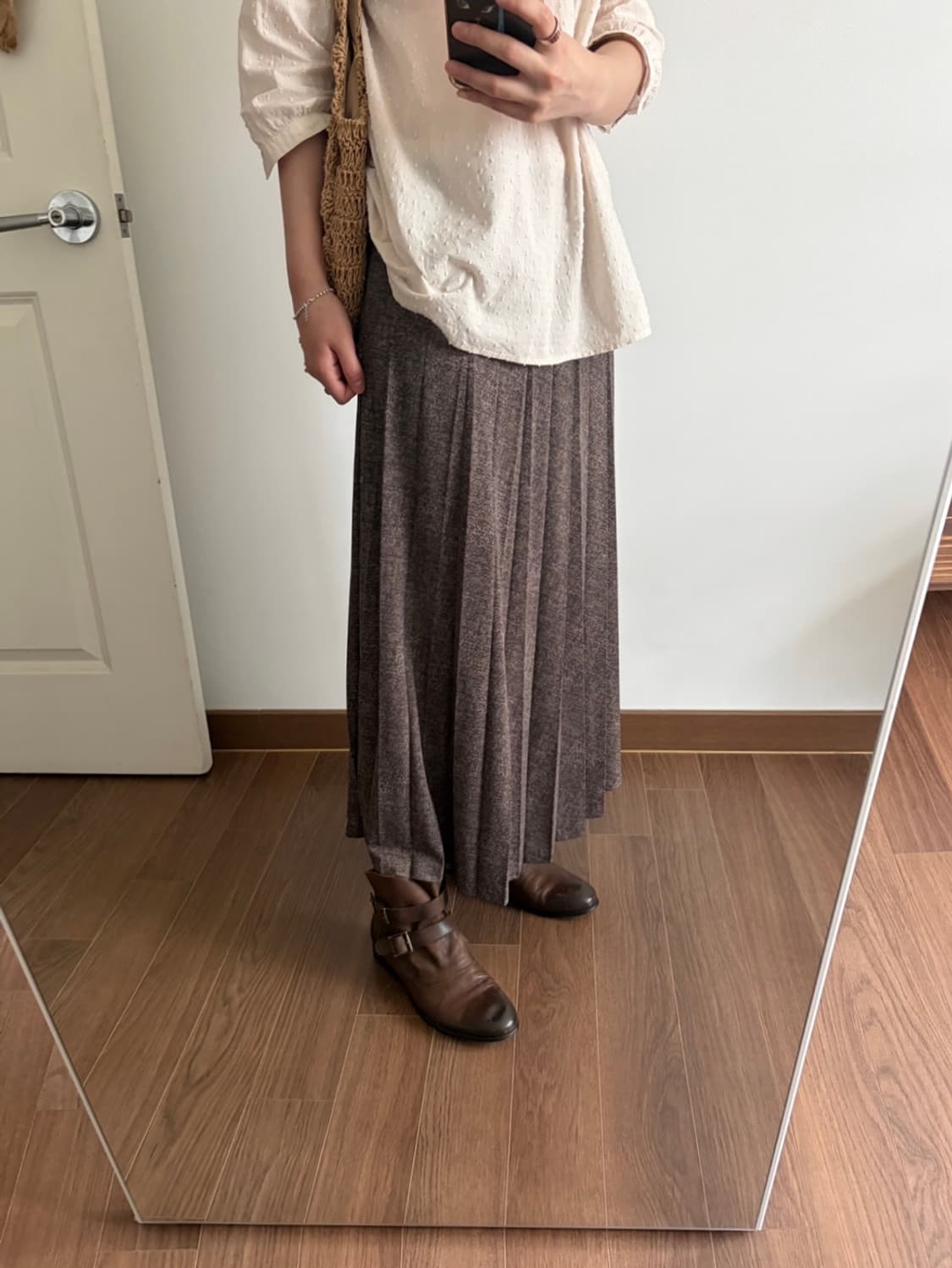 pleats long skirt 상품이미지3